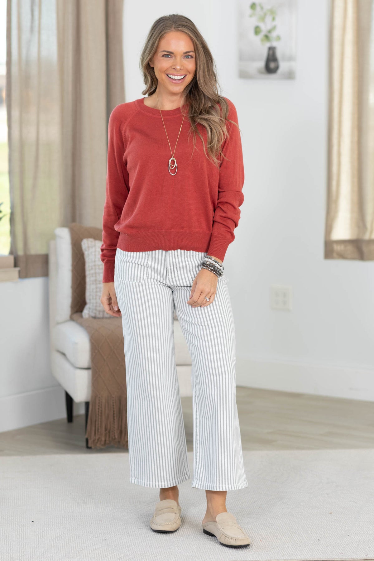 Easy Loose Fit Sweater Top