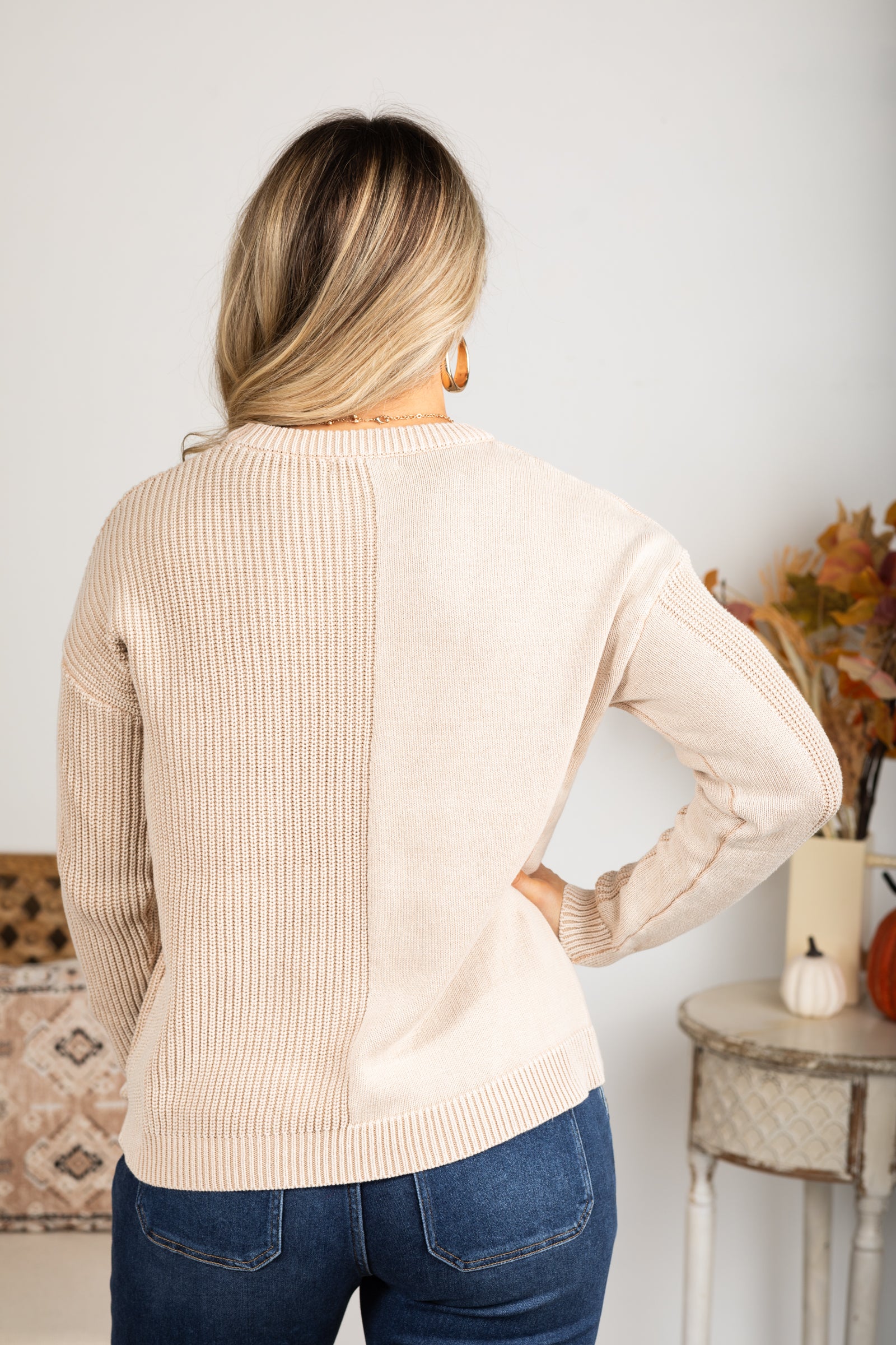 todayful Raglan Waffle Knit ベージュ ungrid PRETTYGARDEN Solid Color Waffle Knit Long Sleeve Shirts for Women