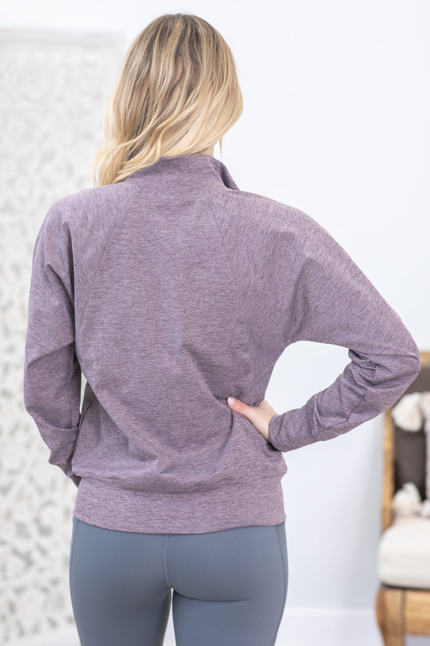 Light Purple Side Paneled Jacket