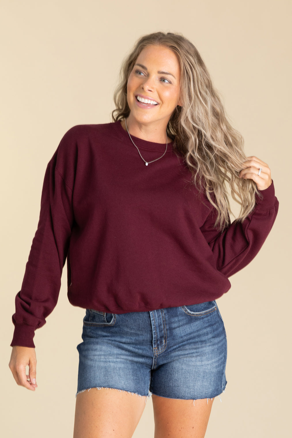Fleece Basic Relaxed Fit Crewnecks
