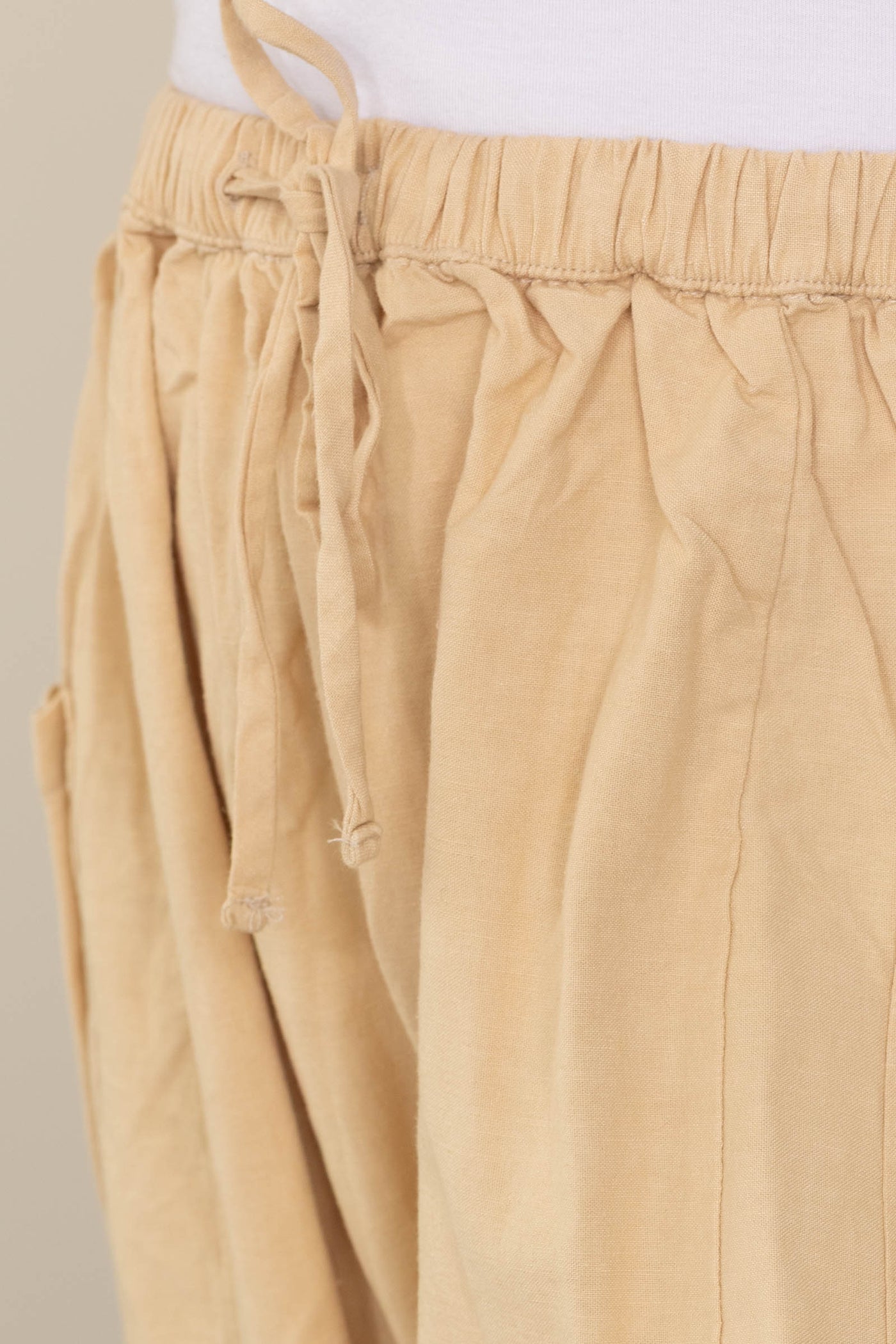 Cotierra Wide Leg Relaxed Pants with Side Pockets