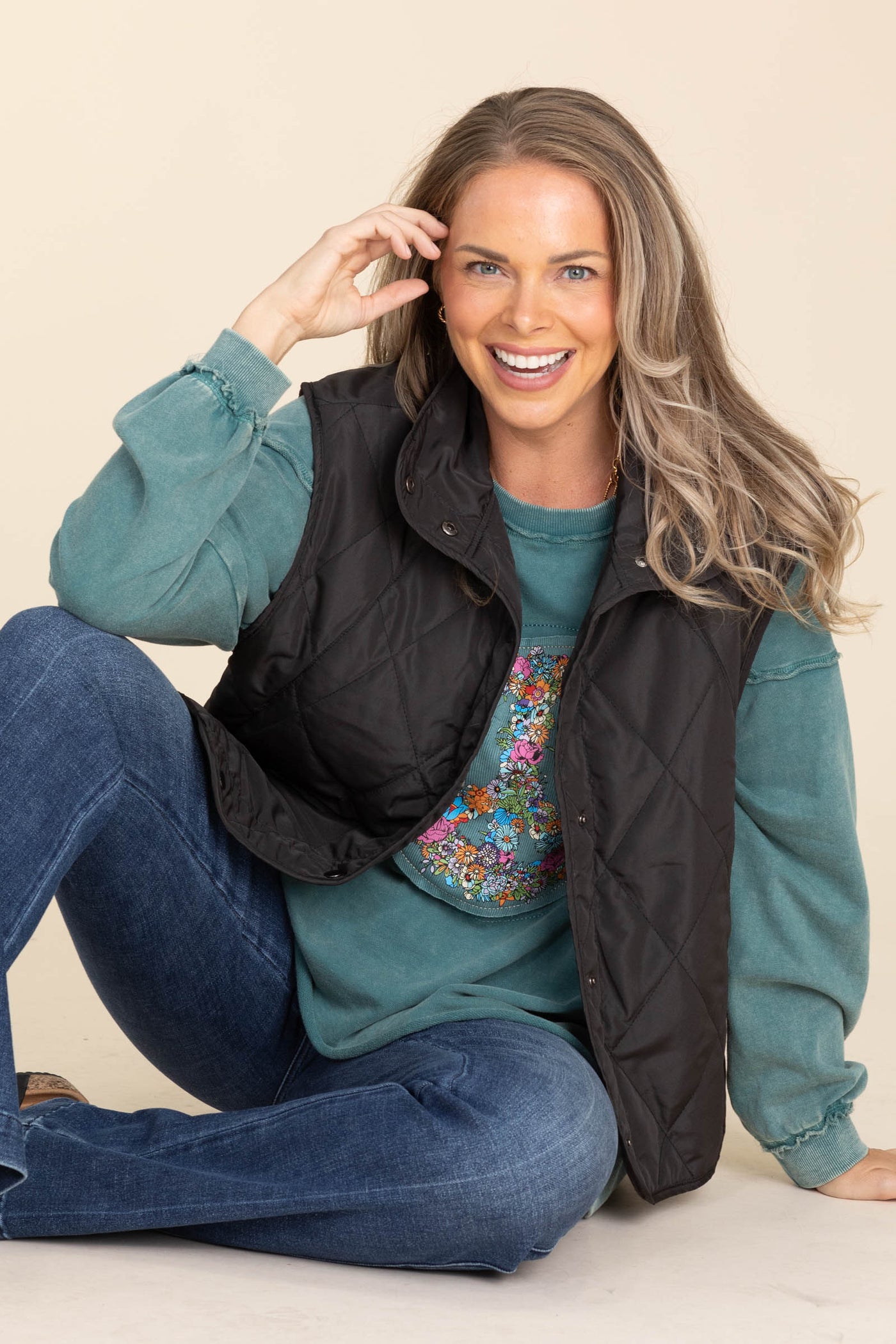 Quilted Puffer Vests With Full Lining