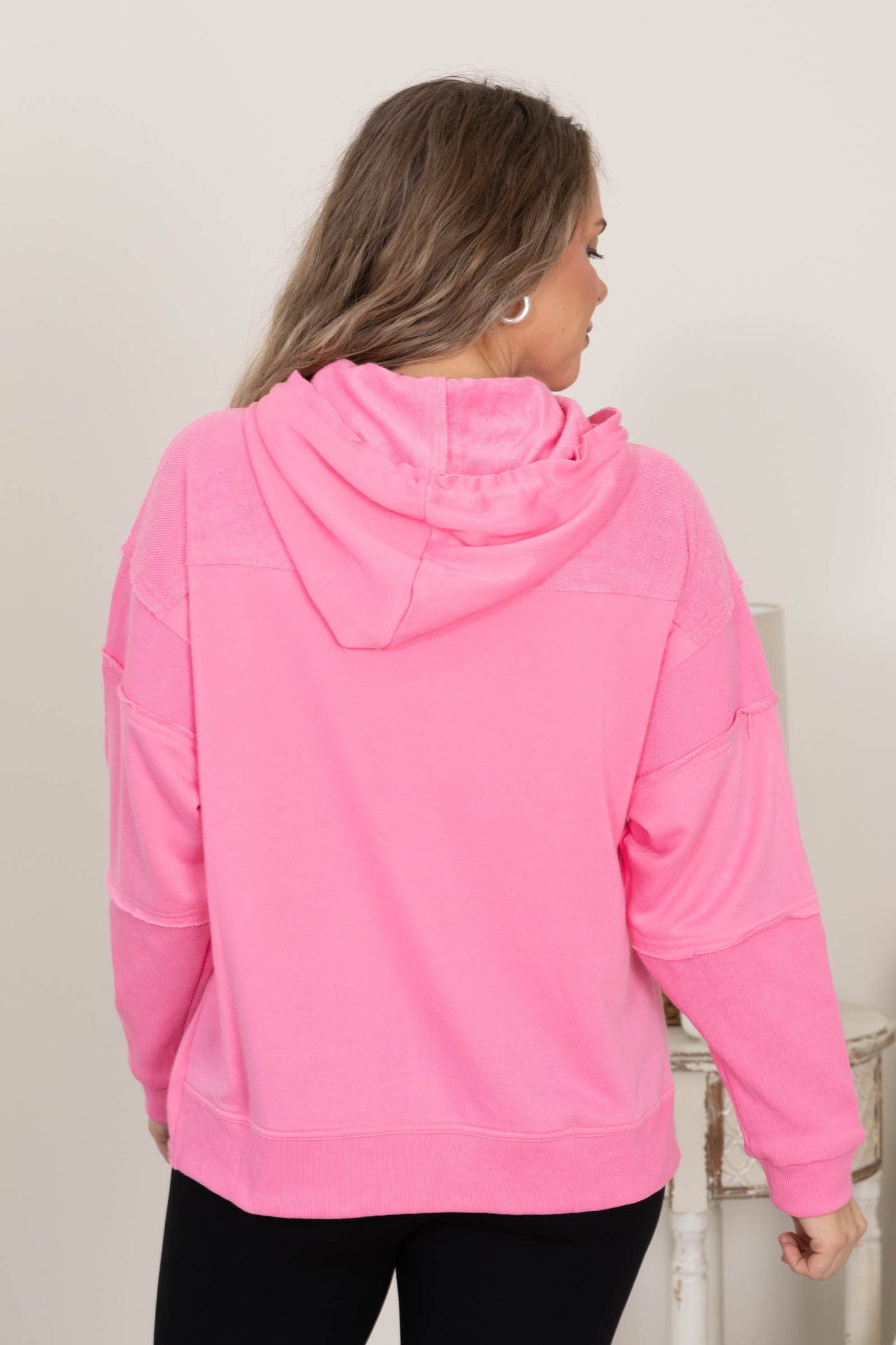 Hooded Button-Up With Kangaroo Pocket Jackets