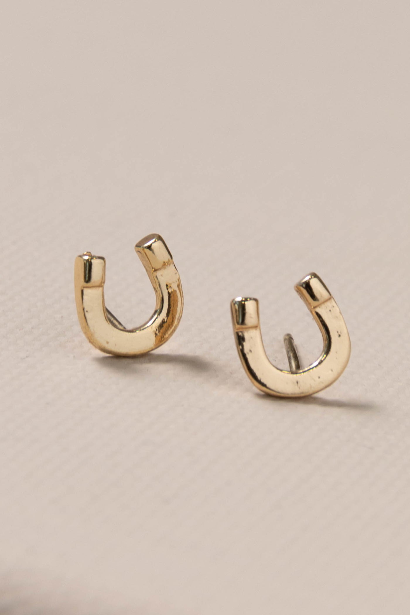 London Skye Horseshoe Stud Earrings