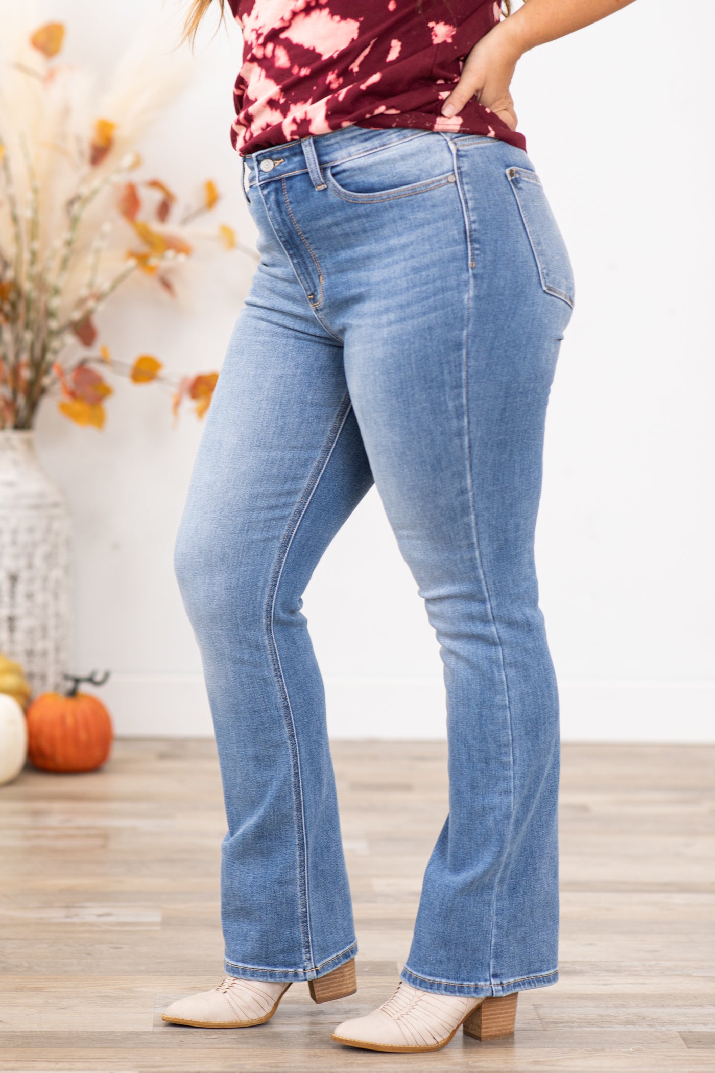 Judy Blue Classic Wash Bootcut Jeans