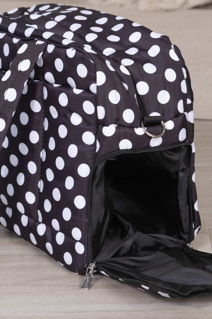 Black And White Polka Dot Weekender · Filly Flair