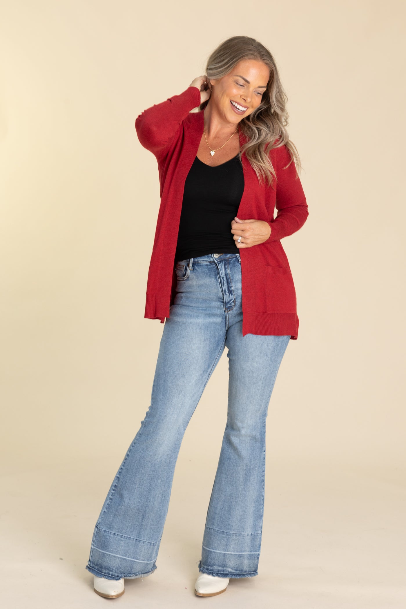 Everyday Open Front Cardigans