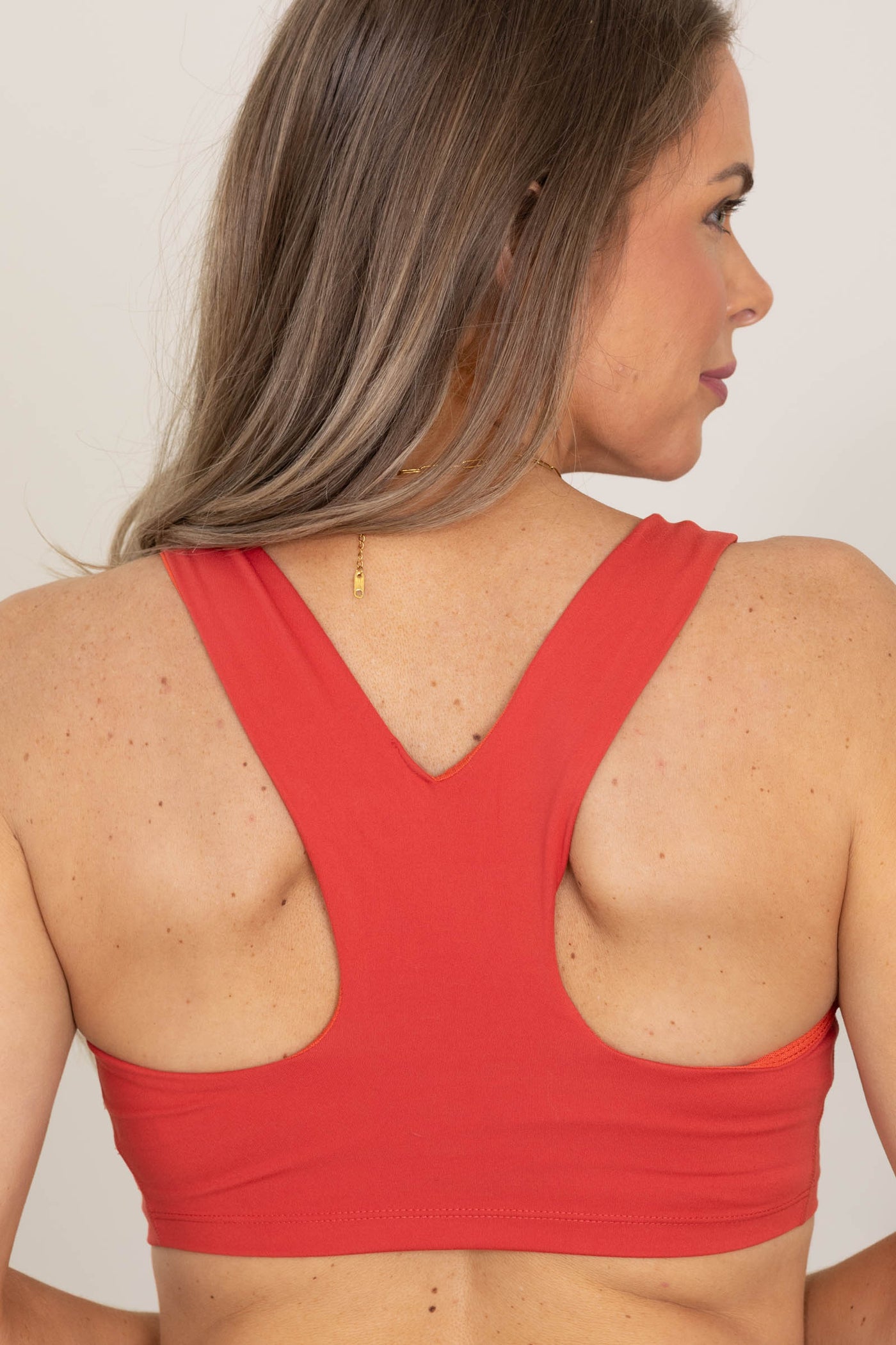 Venice Cloud Light Square Neck Sports Bra