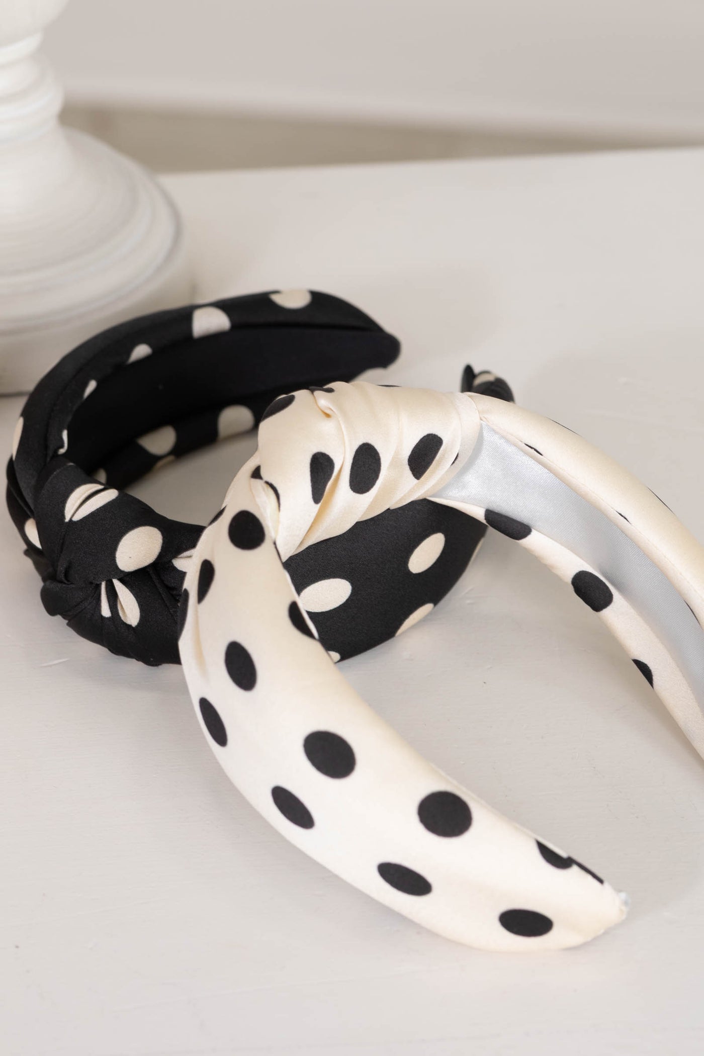 Polka Dot Knotted Headbands