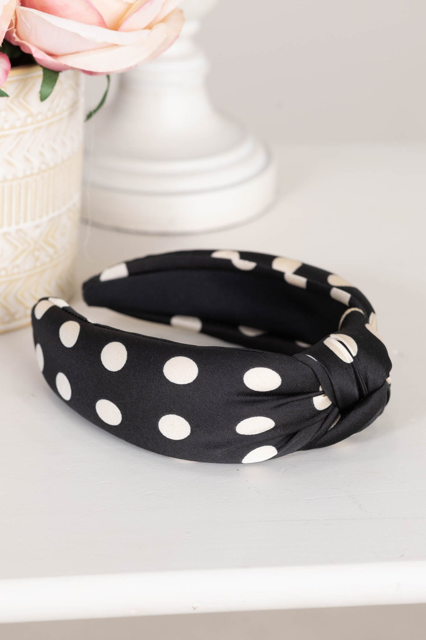 Polka Dot Knotted Headbands