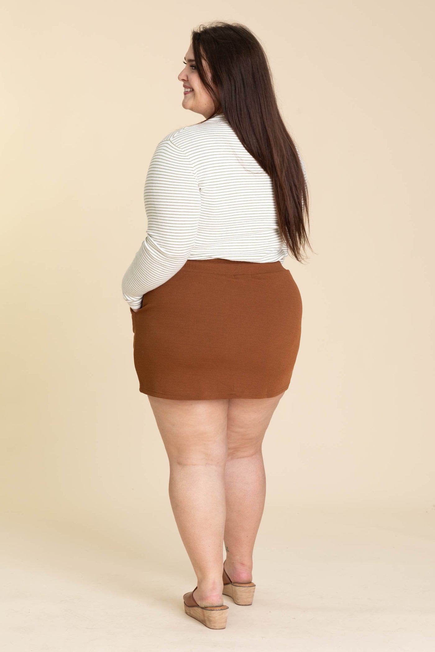 Well Loved Ribbed Skorts