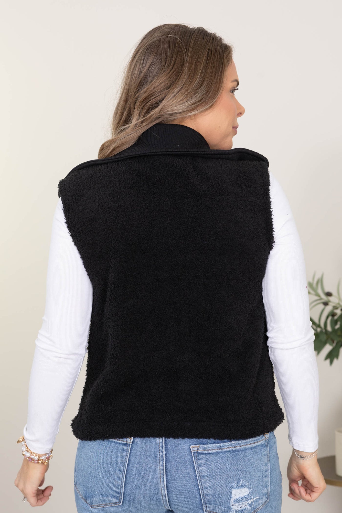 Sherpa Full Zip Vest