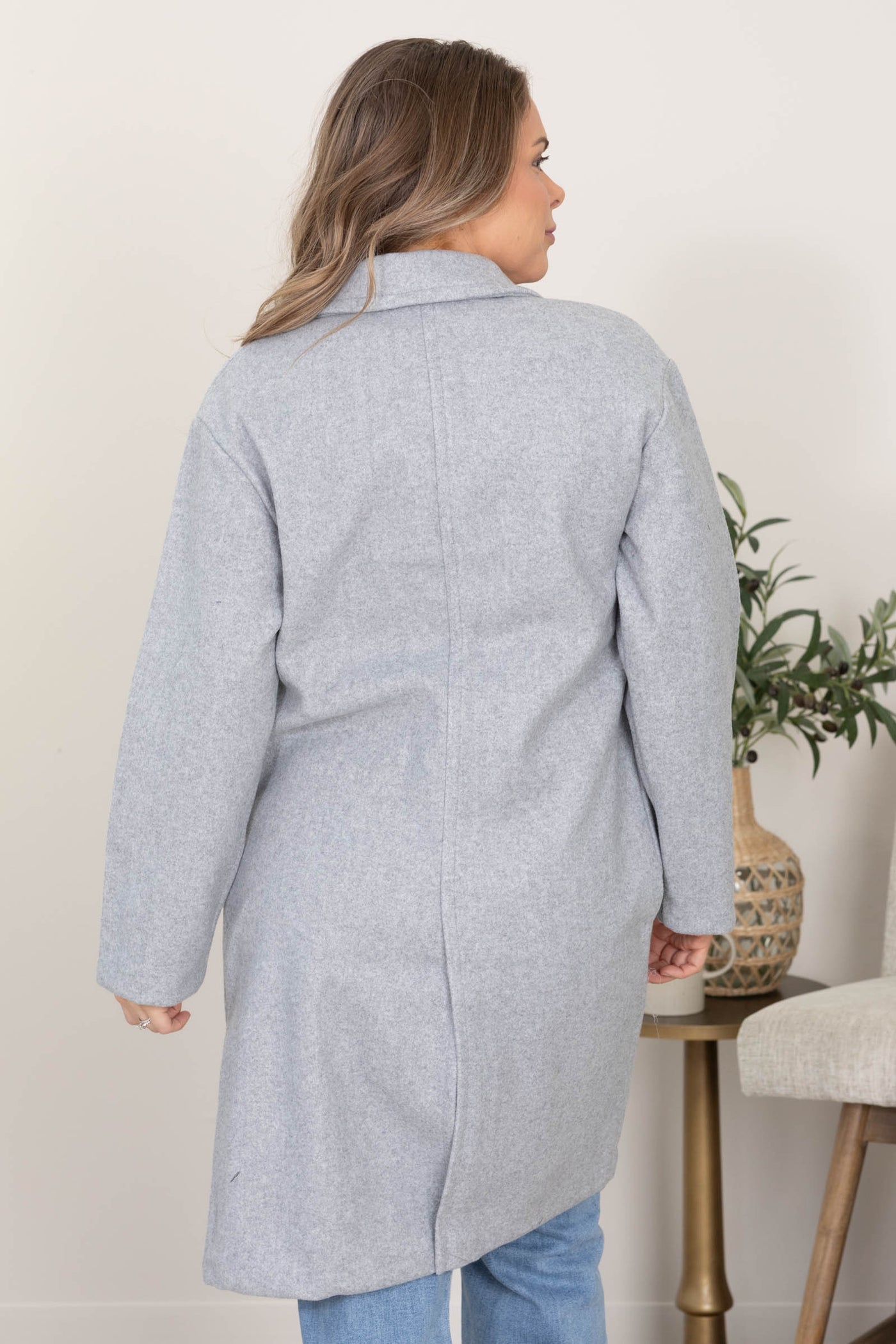 Tailored Trench Coats With Single Button