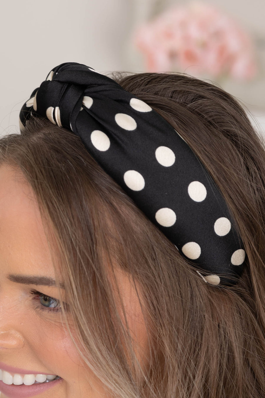 Polka Dot Knotted Headbands