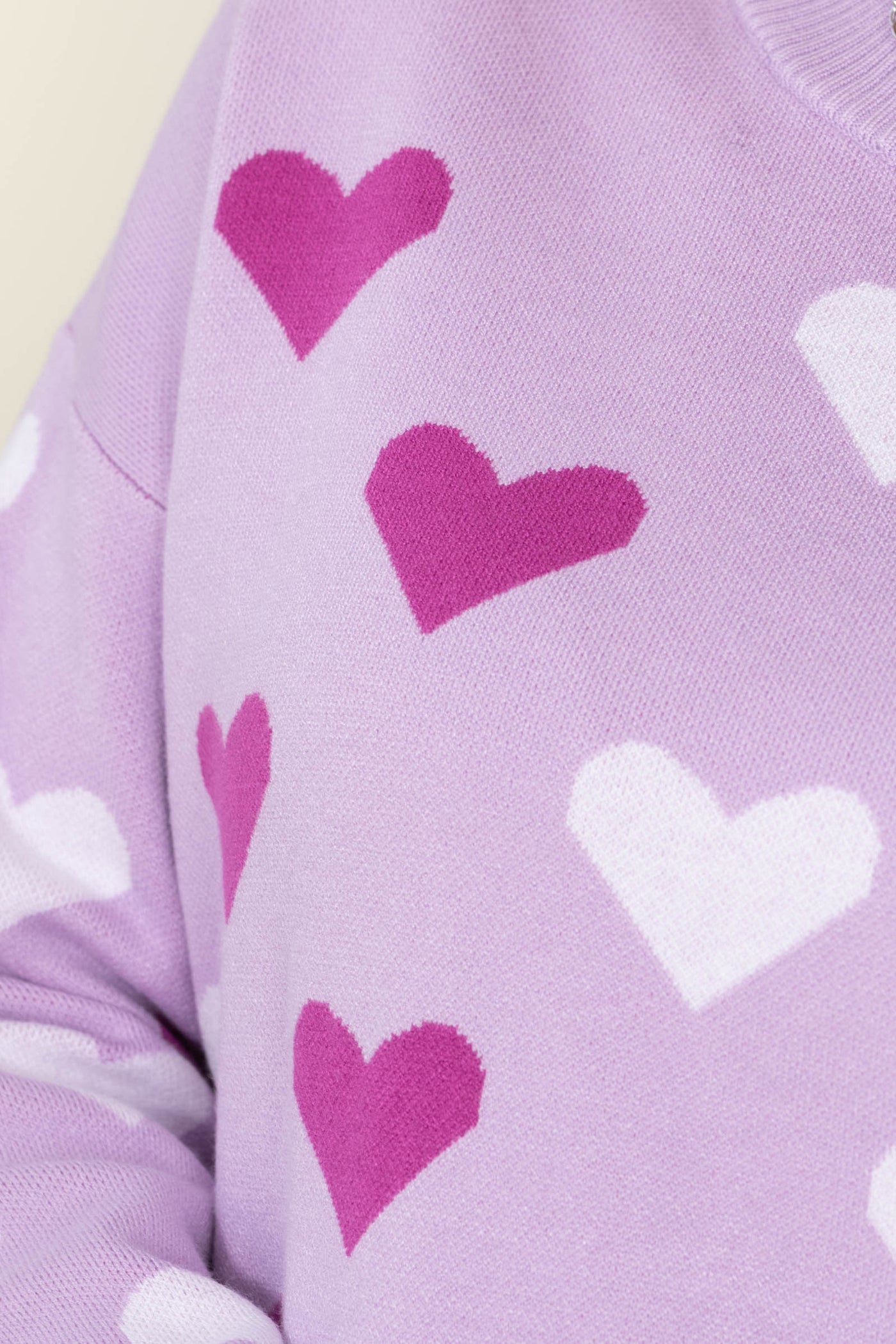Valentine Heart Knit Sweaters