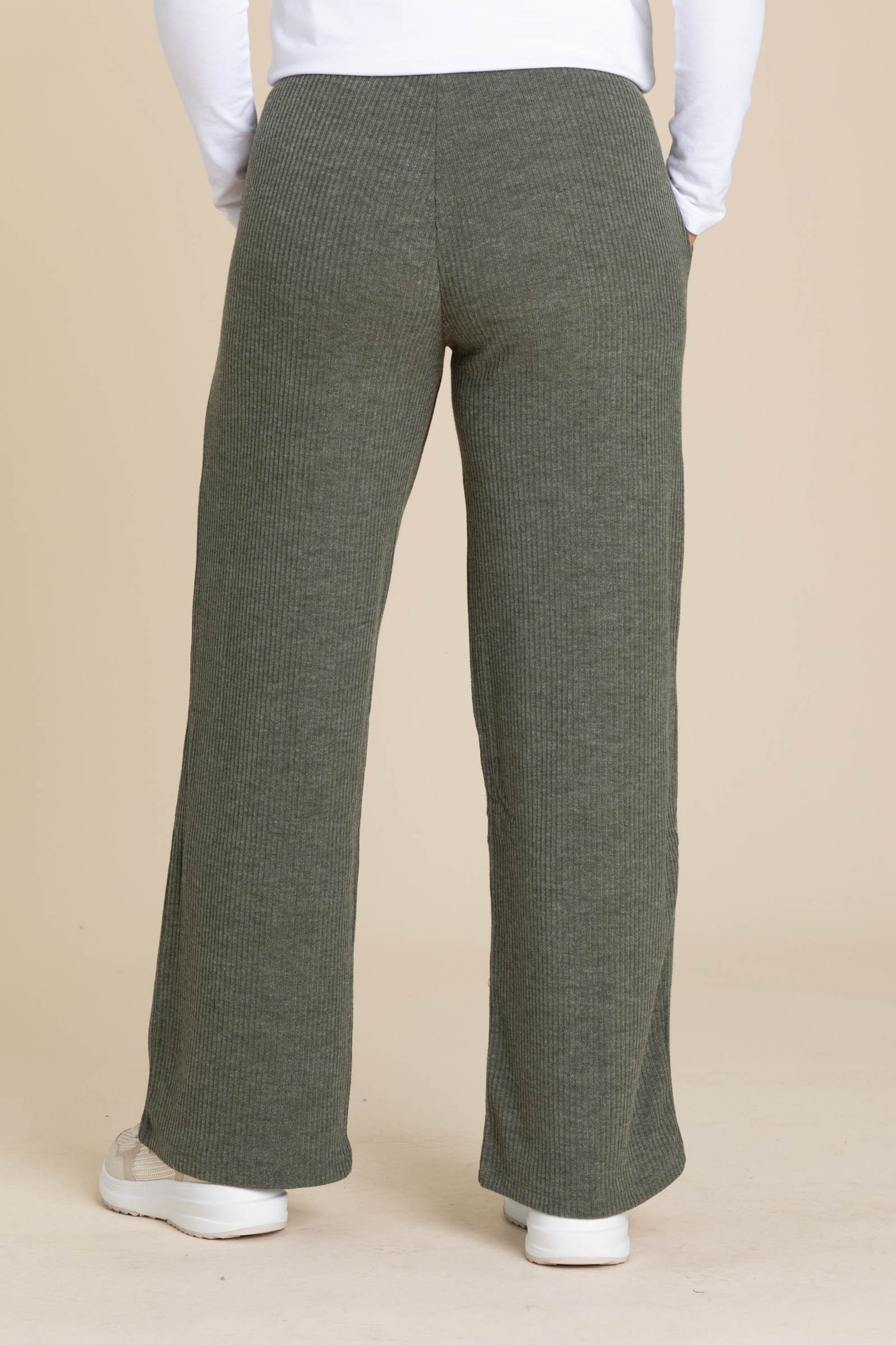 Ribbed Drawstring Lounge Pants