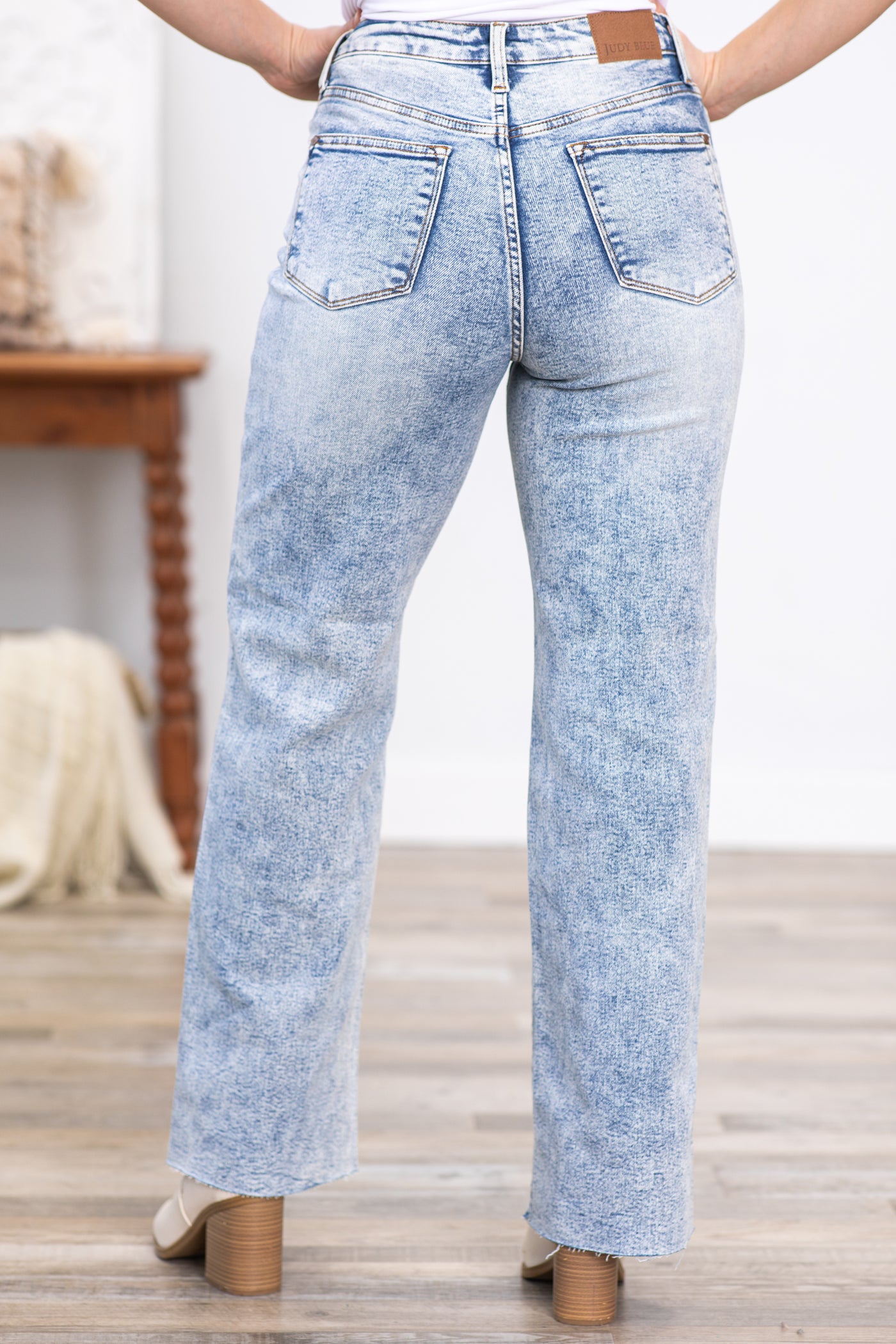 Judy Blue Light Mineral Wash Jeans
