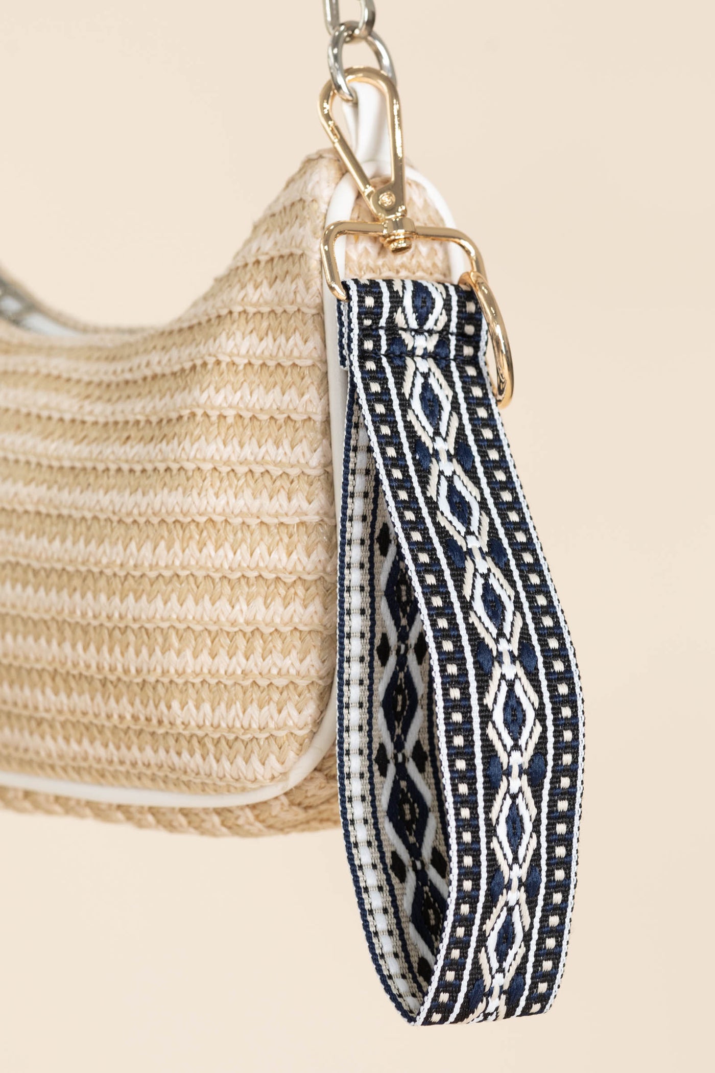 Jacquard Weave Wristlet Keychains