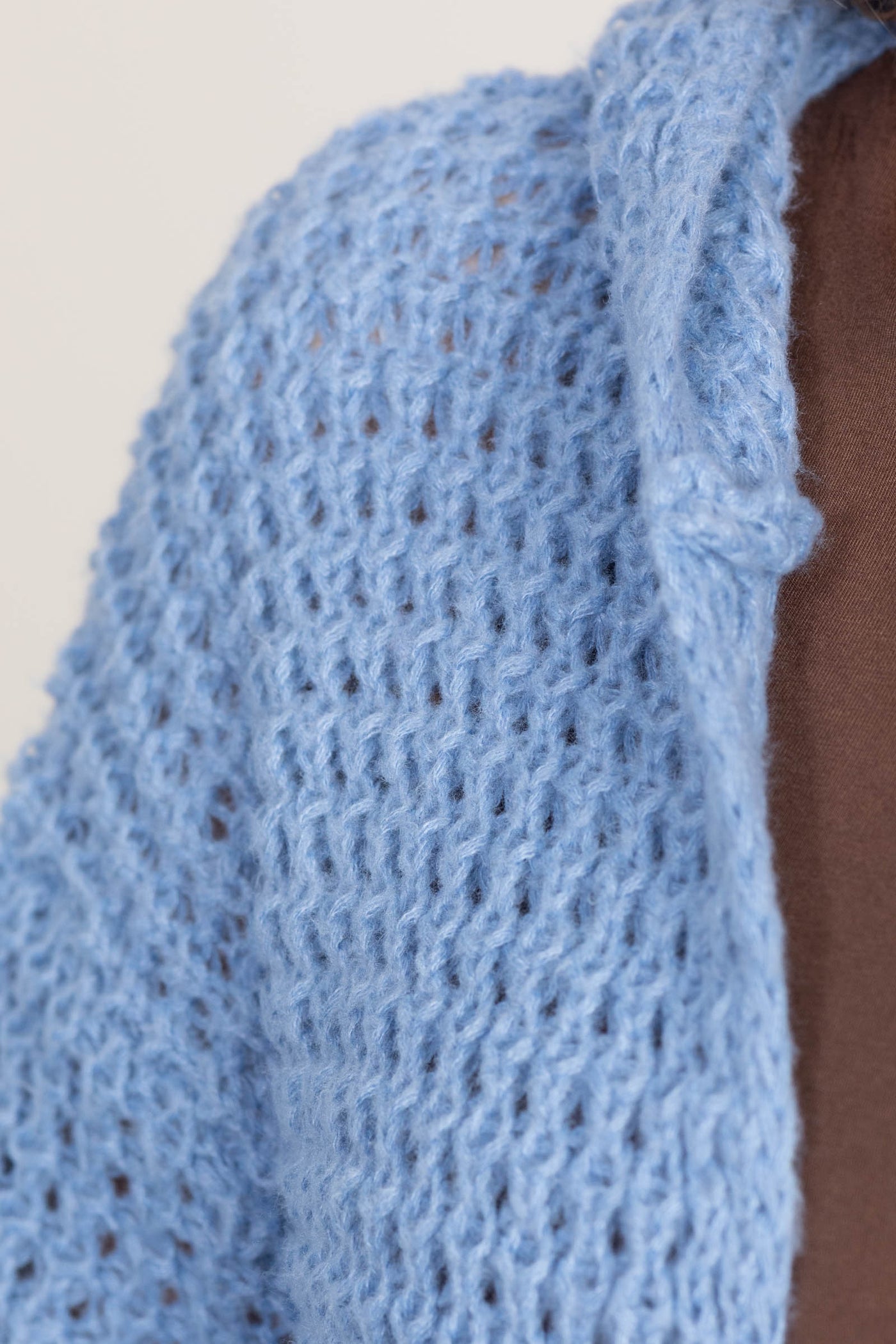 Cable Knit Hooded Cardigan