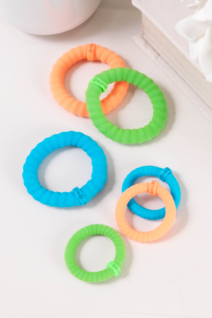 You Glow, Girl! Nylon Hair Ties