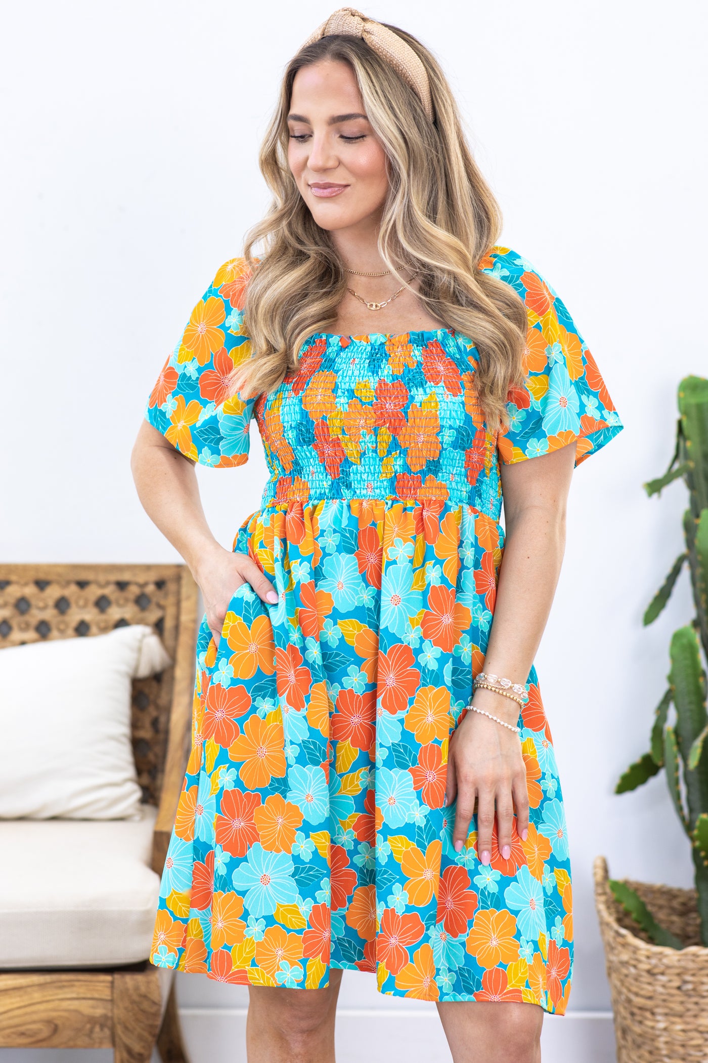 turquoise orange dress Turquoise Orange Shells ModaPosa Online Store