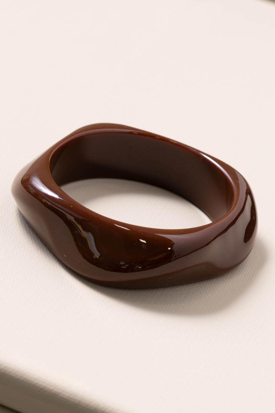 Marbled Acetate Square Bangle Bracelets