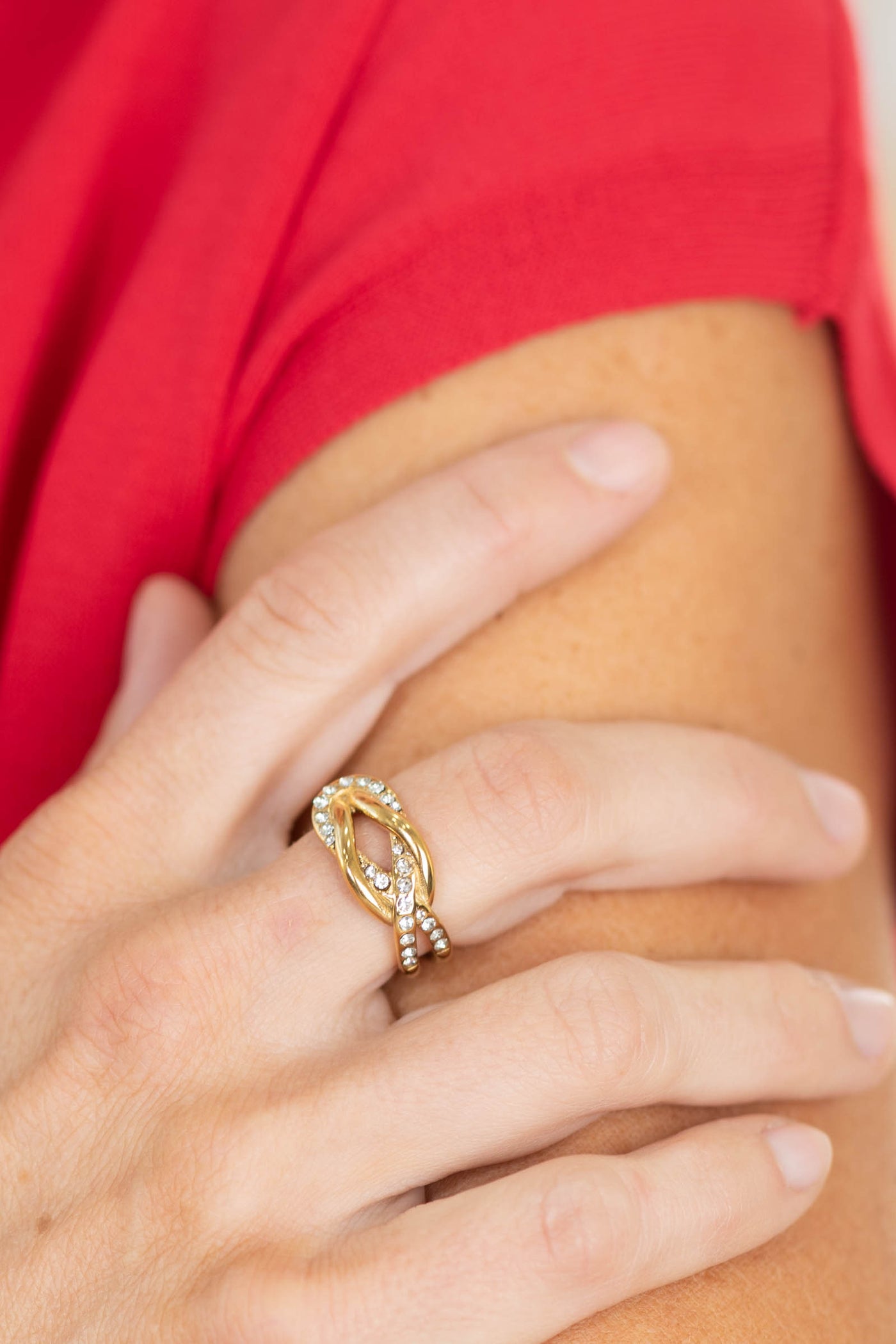 Infinity Diamond Ring