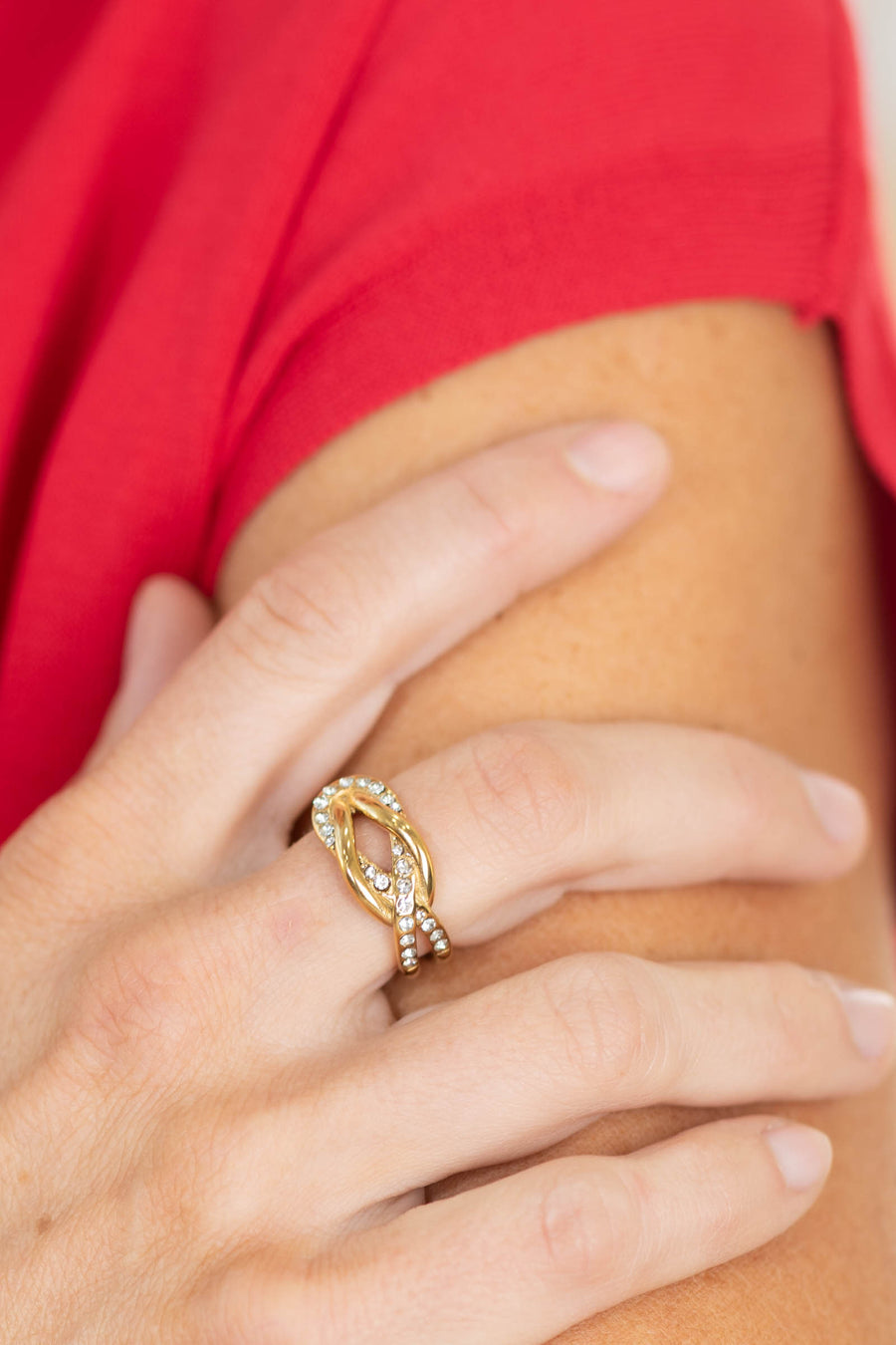 Infinity Diamond Ring