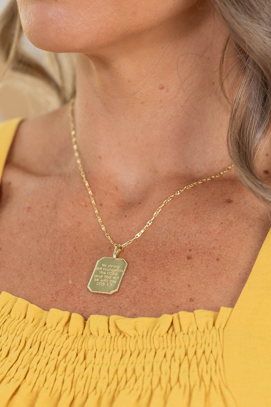 Joshua 1:9 Necklace
