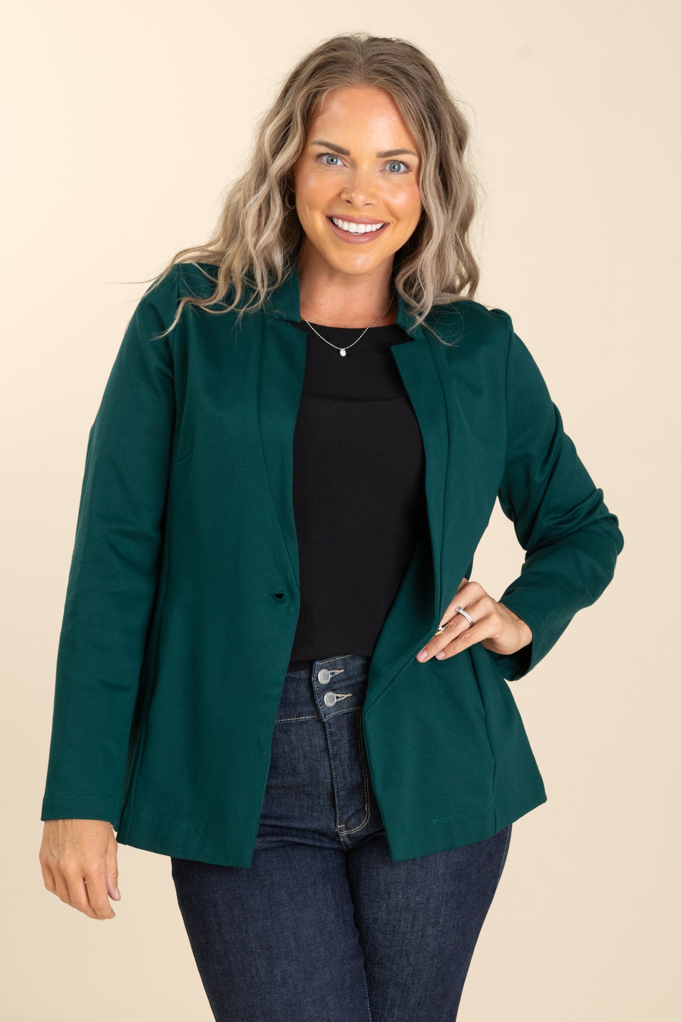 Single Button Everywhere Blazers