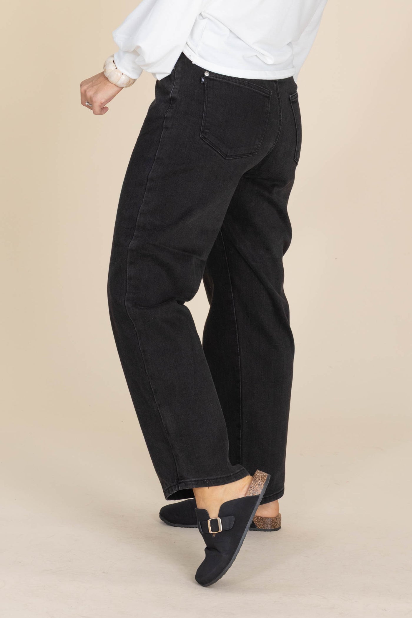 Judy Blue Black Trouser Rigid Magic Jeans