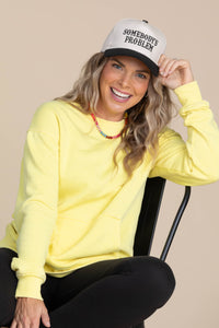 Pigment Dyed Cozy Campfire Sweatshirt