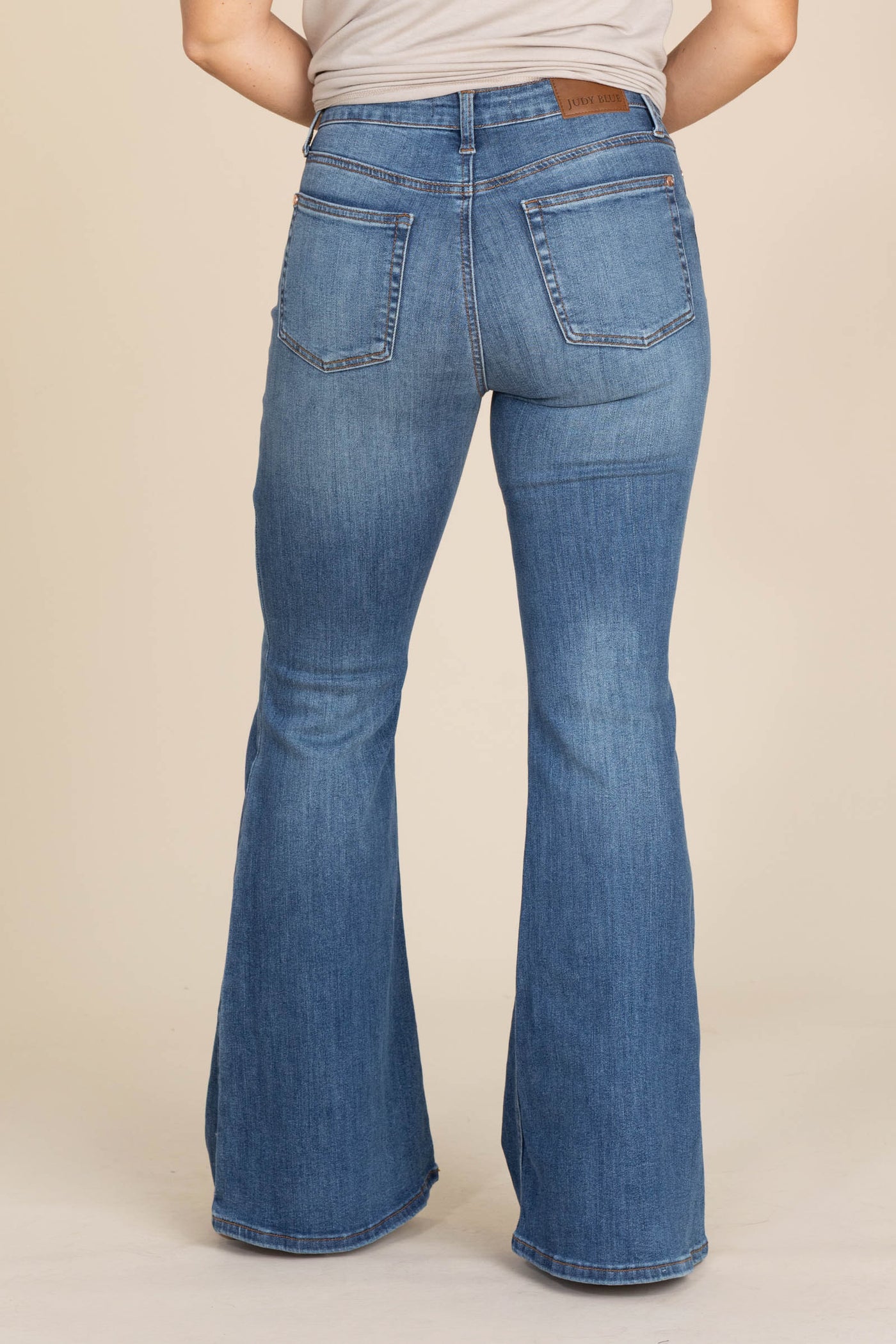 Judy Blue New Flare Double Angular Seam Jean