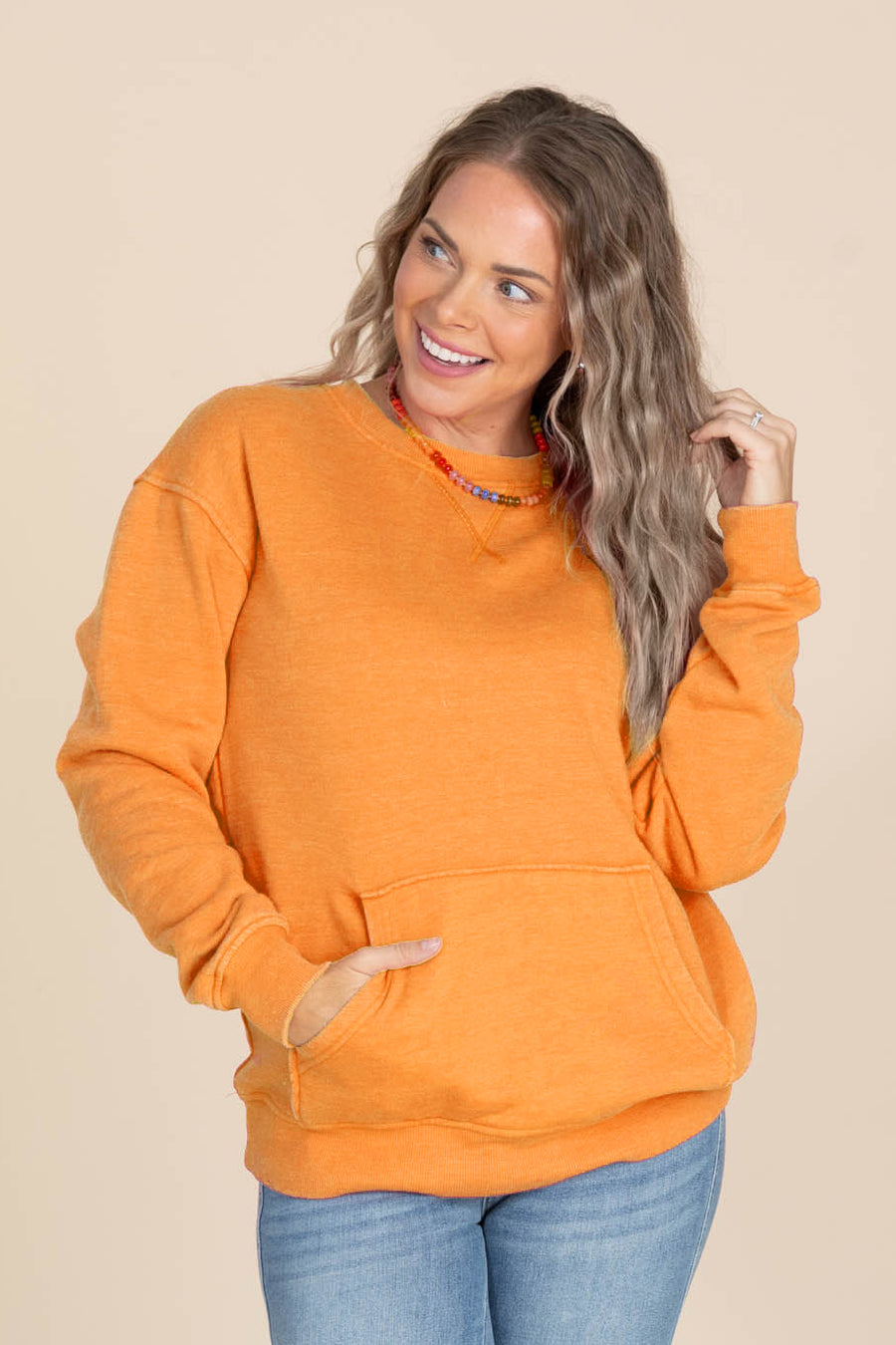 Pigment Dyed Cozy Campfire Sweatshirt