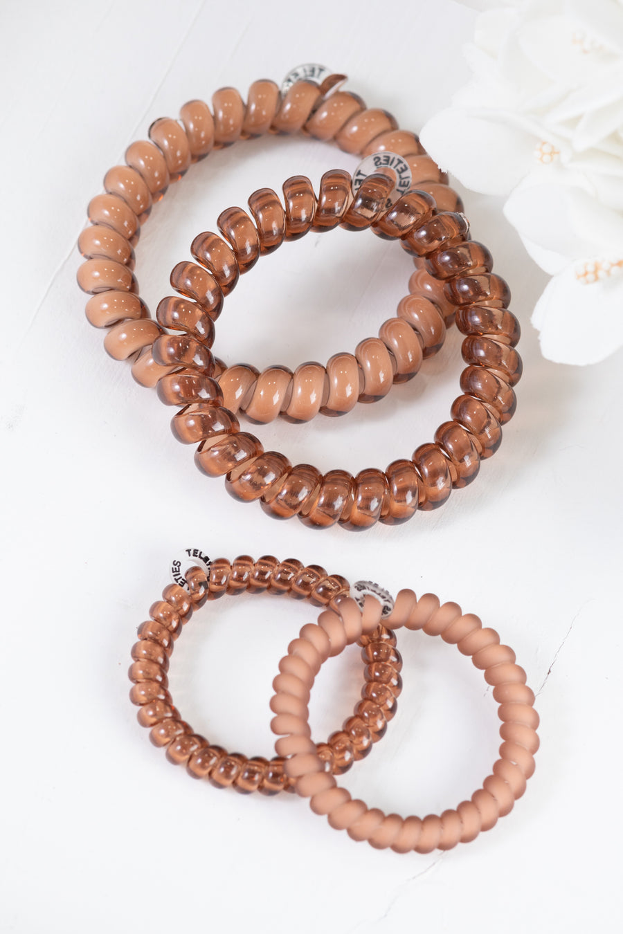Mocha Mousse Hair Ties