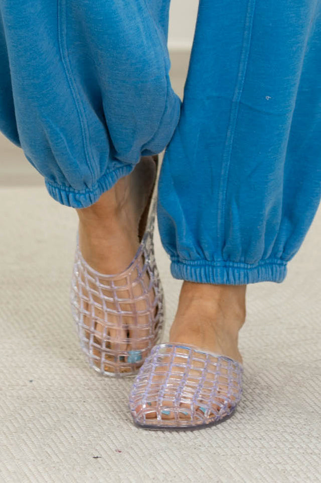 MIA Jelly Slip On Mules