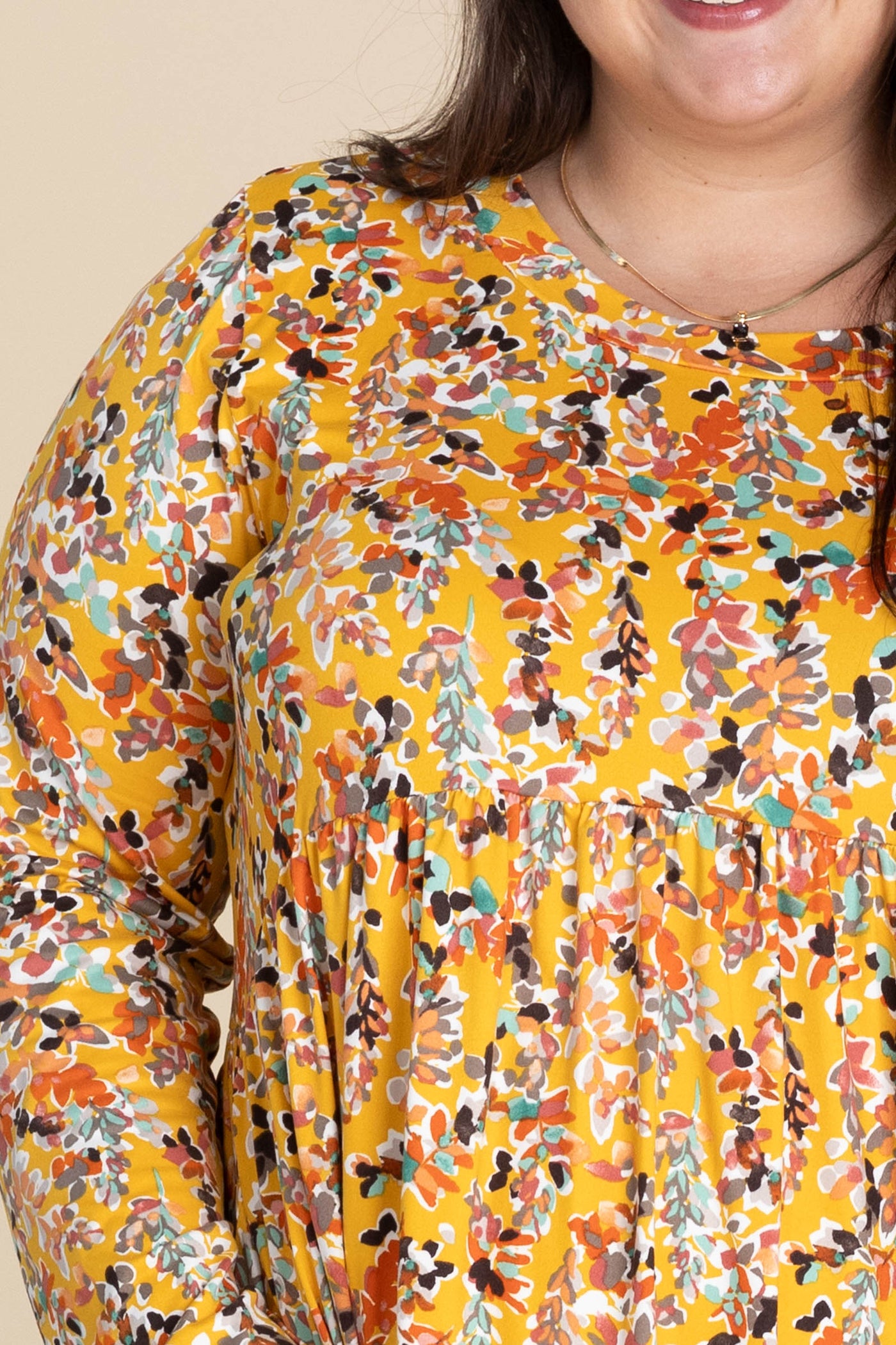Mustard Fit And Flare Knit Dress Mustard Fit And Flare Knit Dress