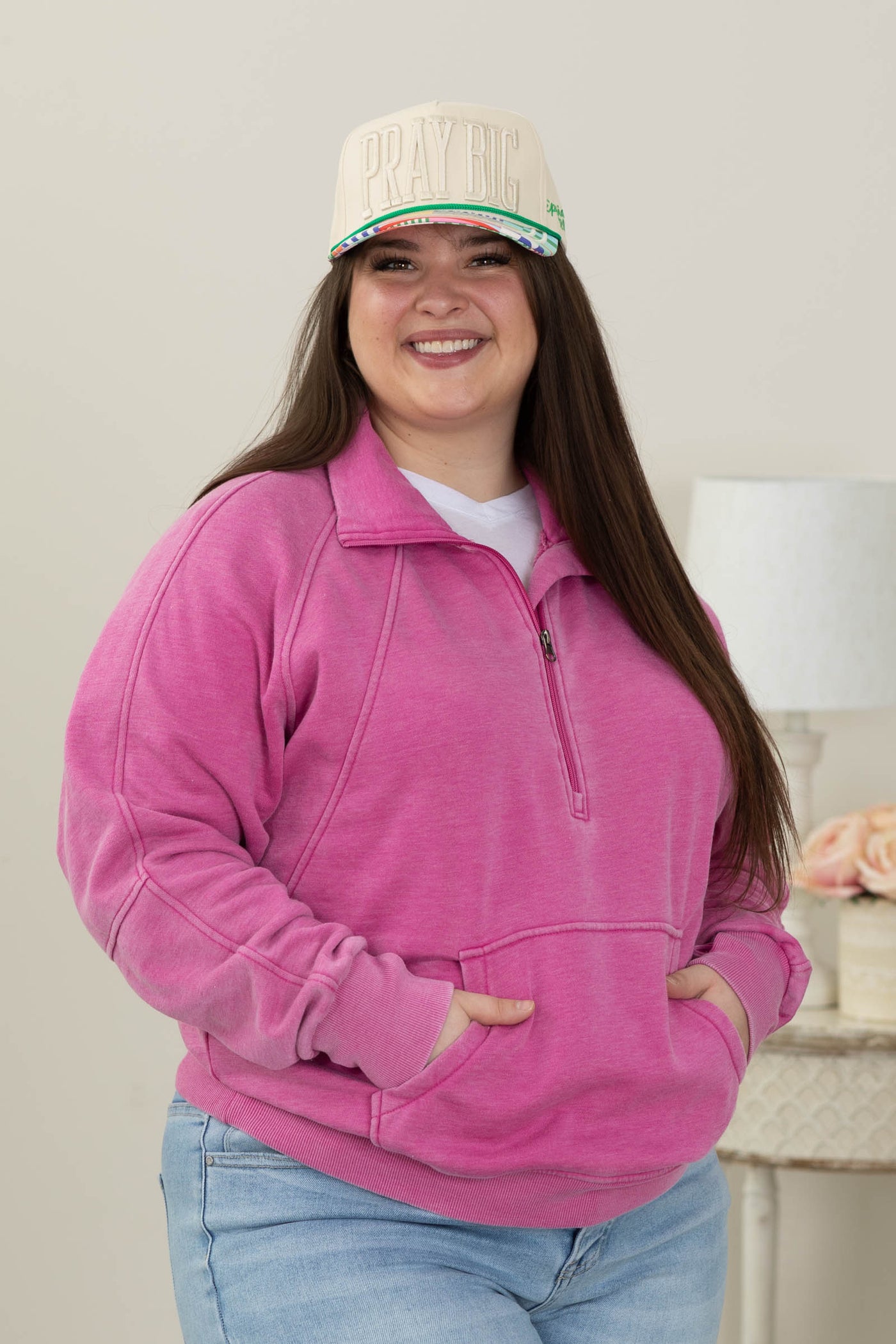 Cozy Campfire Quarter Zip Pullover