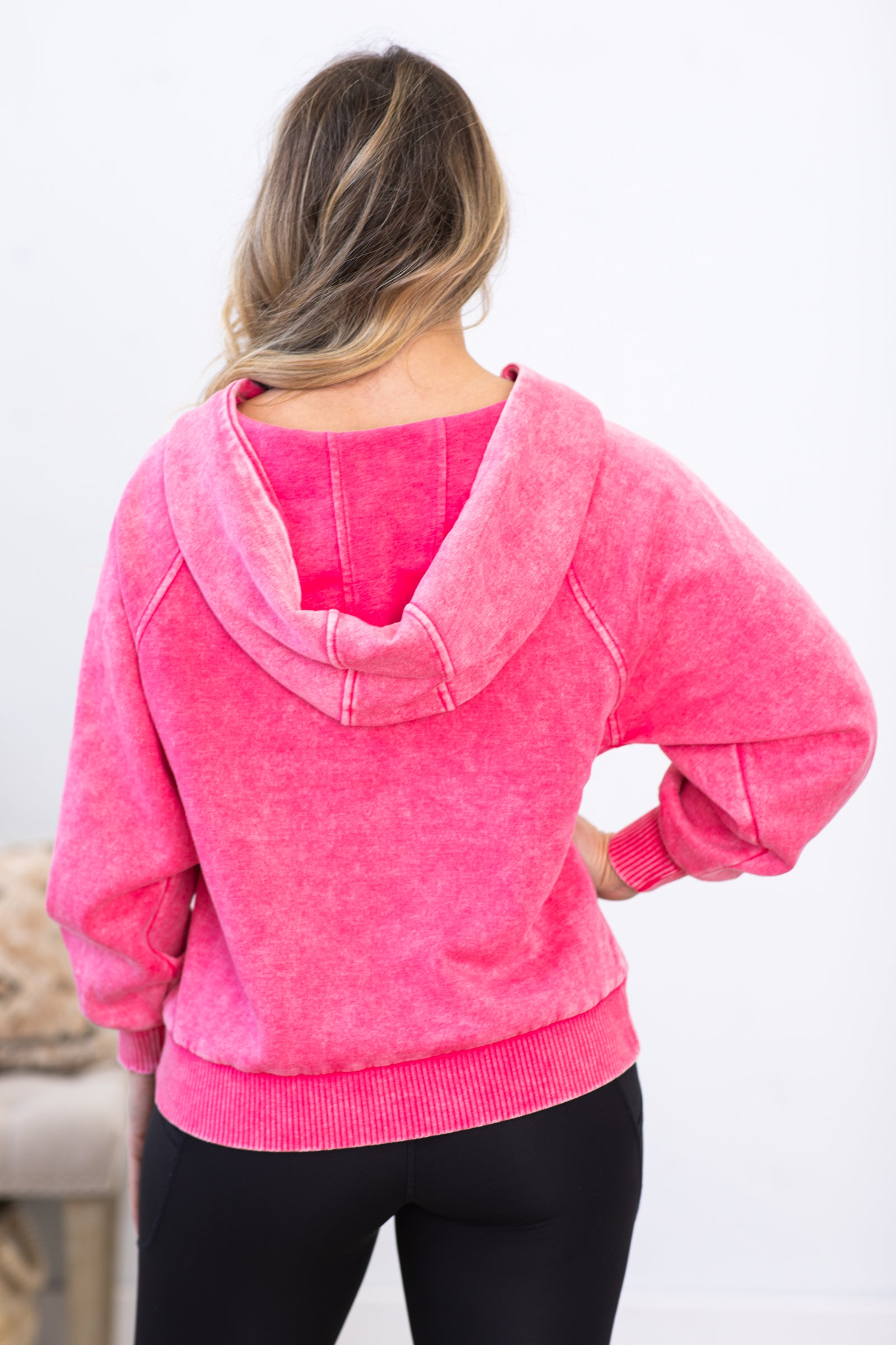 FashionMille Women’s Lightweight Zip-Up Fleece Hoodie – Active Casual Jacket With Pockets, Comfy & Versatile - View #13