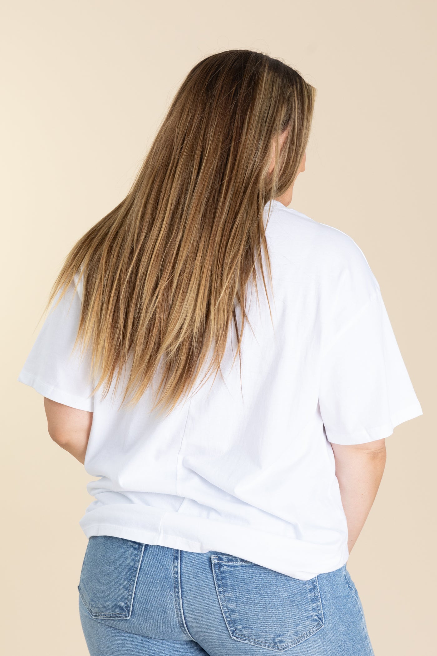 Loose Fit Cotton Short Sleeve Knit Top