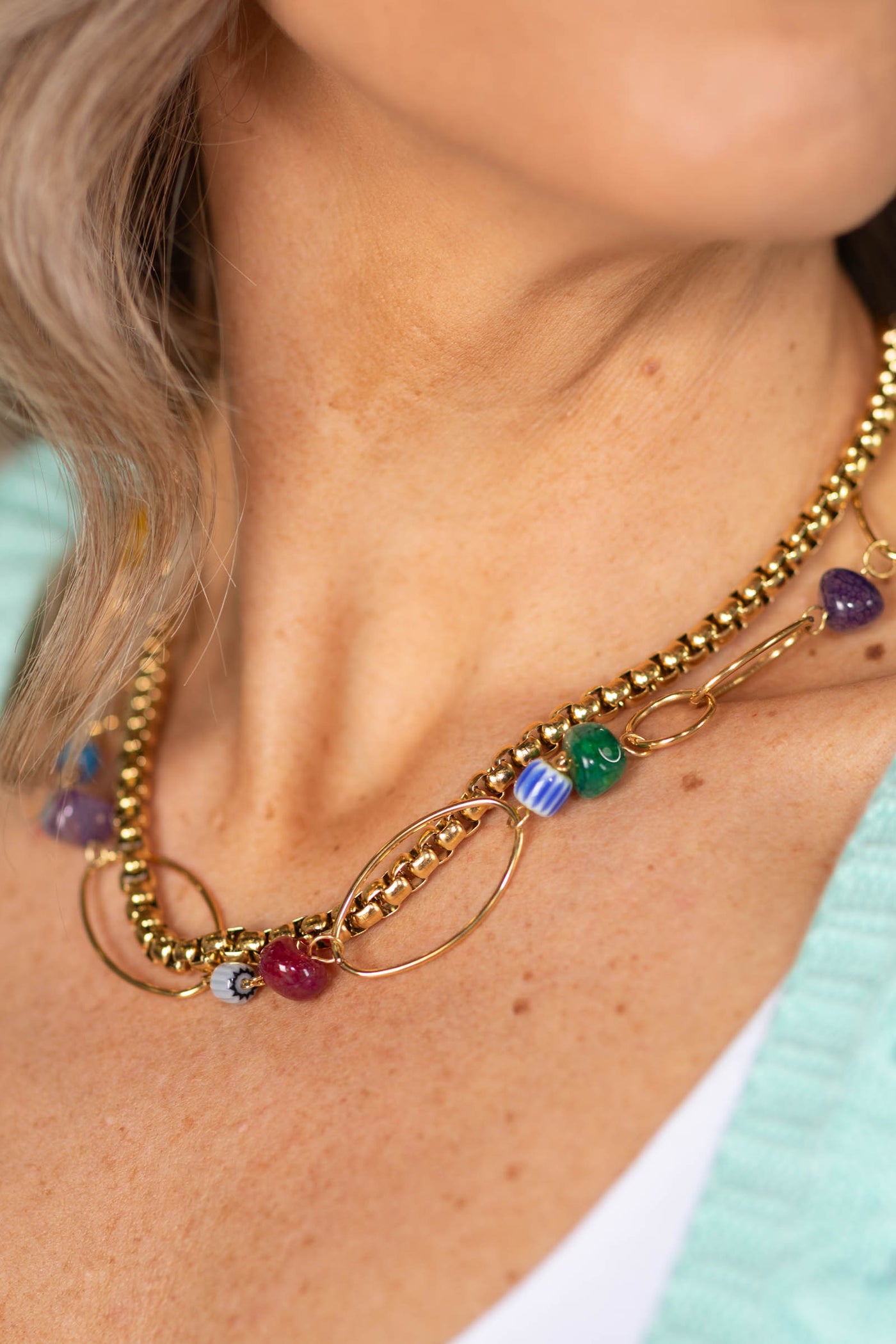 In the Moment Double Layered Necklace