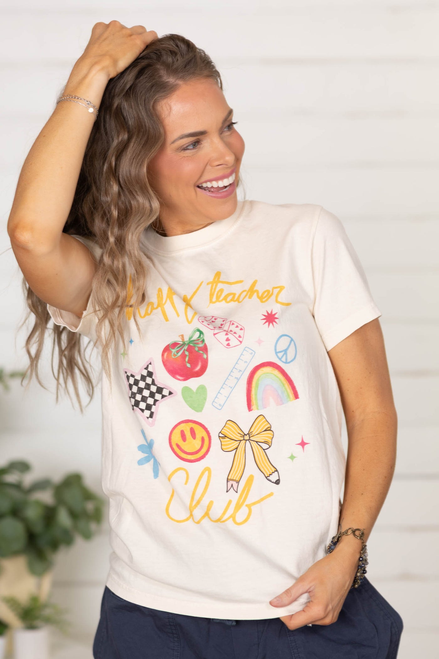 Happy Teacher Club Tee