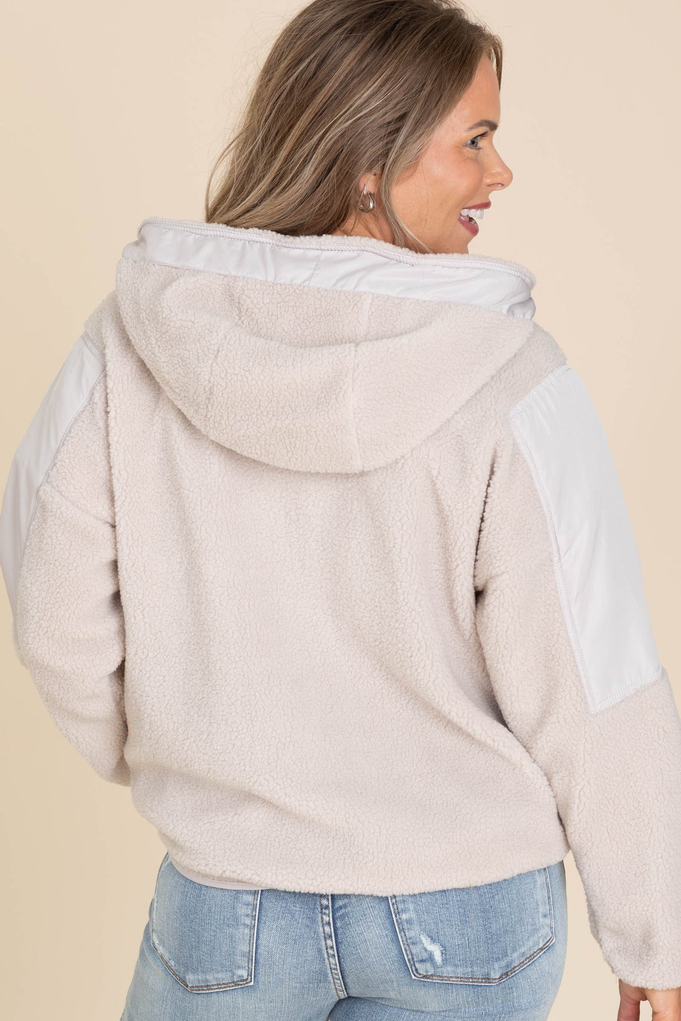 Hooded Zip Up Fleece Jackets