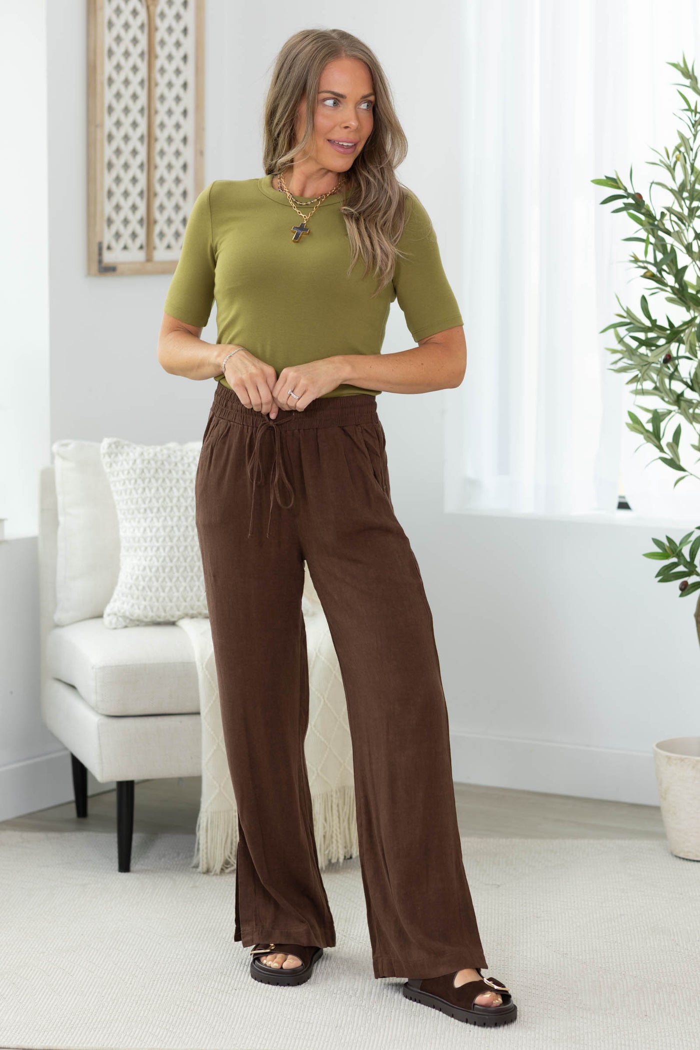 Ultra Soft Basic Short Sleeve Knit Top