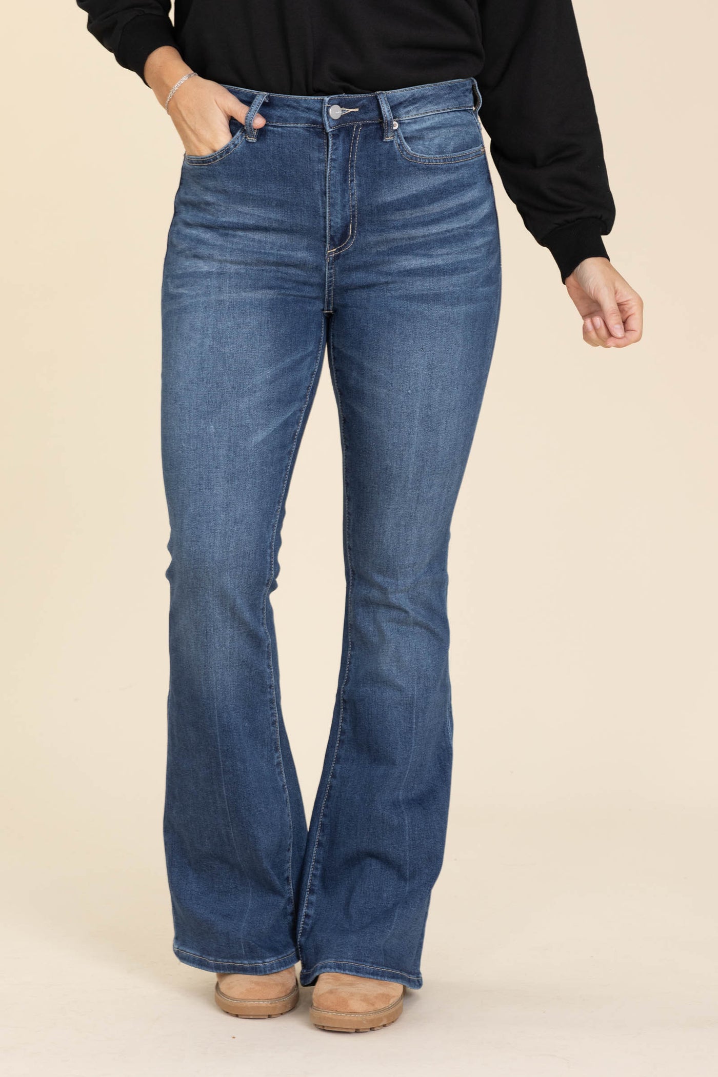 Mica High Rise Flare Jeans