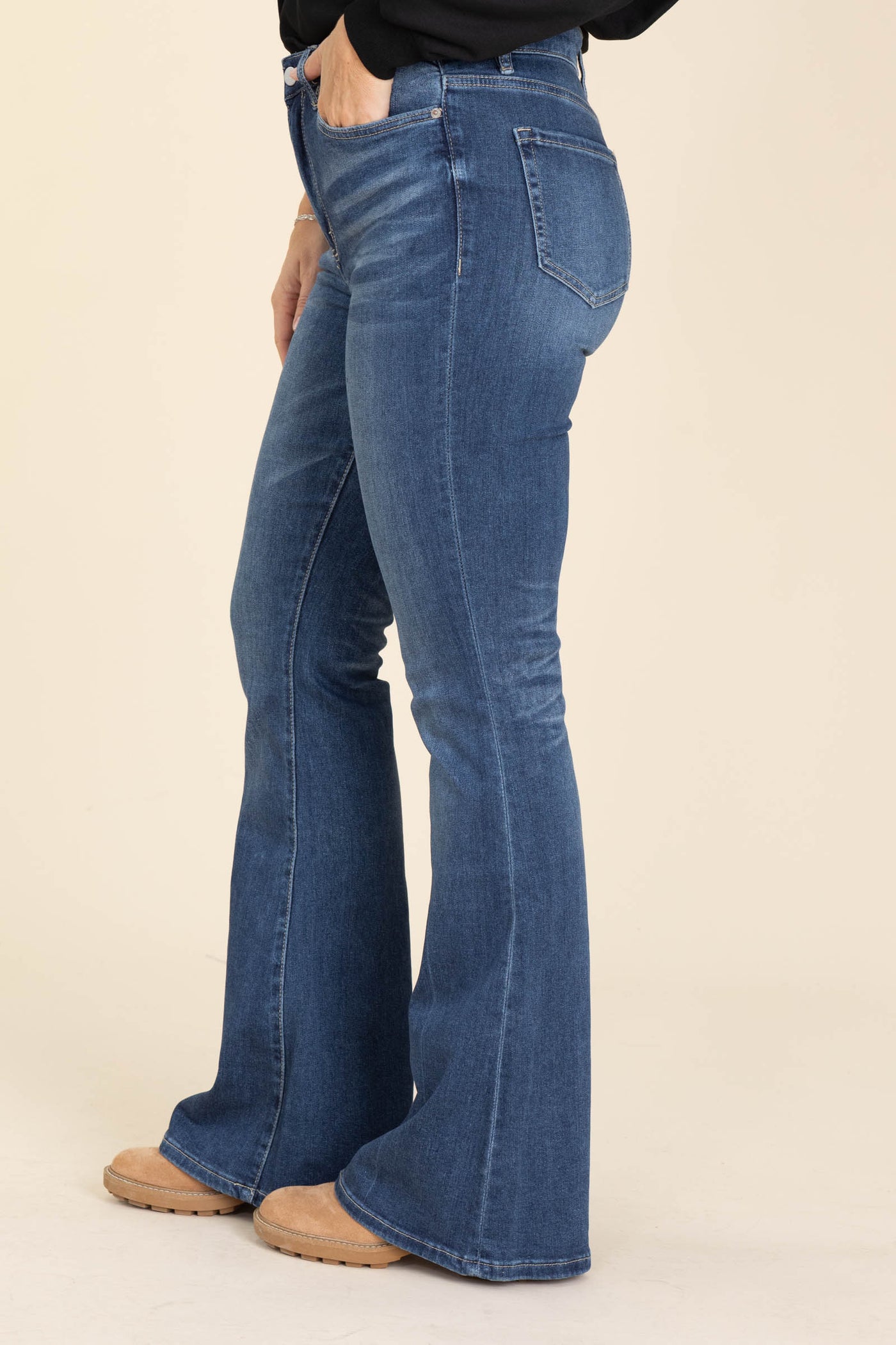 Mica High Rise Flare Jeans