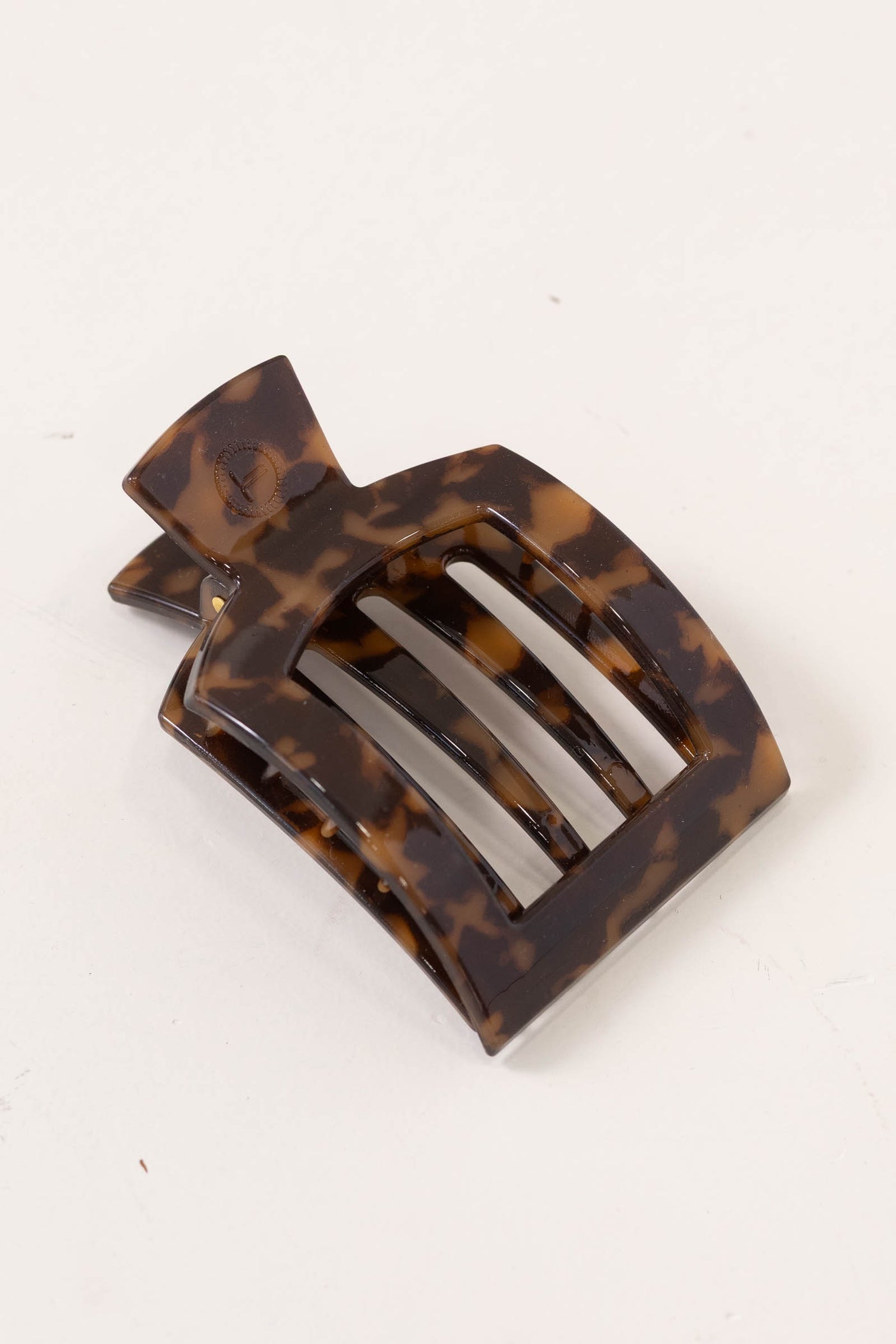 Tortoise Flat Square Clip