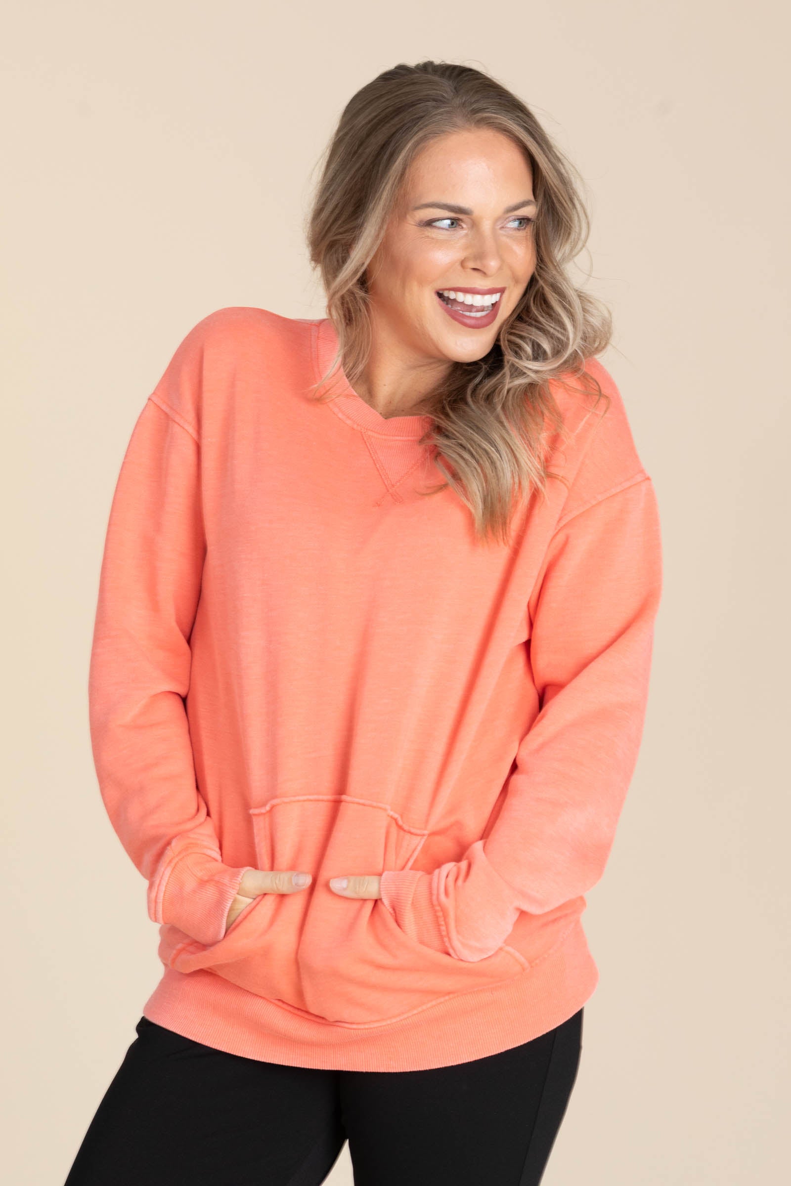 Pigment Dyed Cozy Campfire Sweatshirt