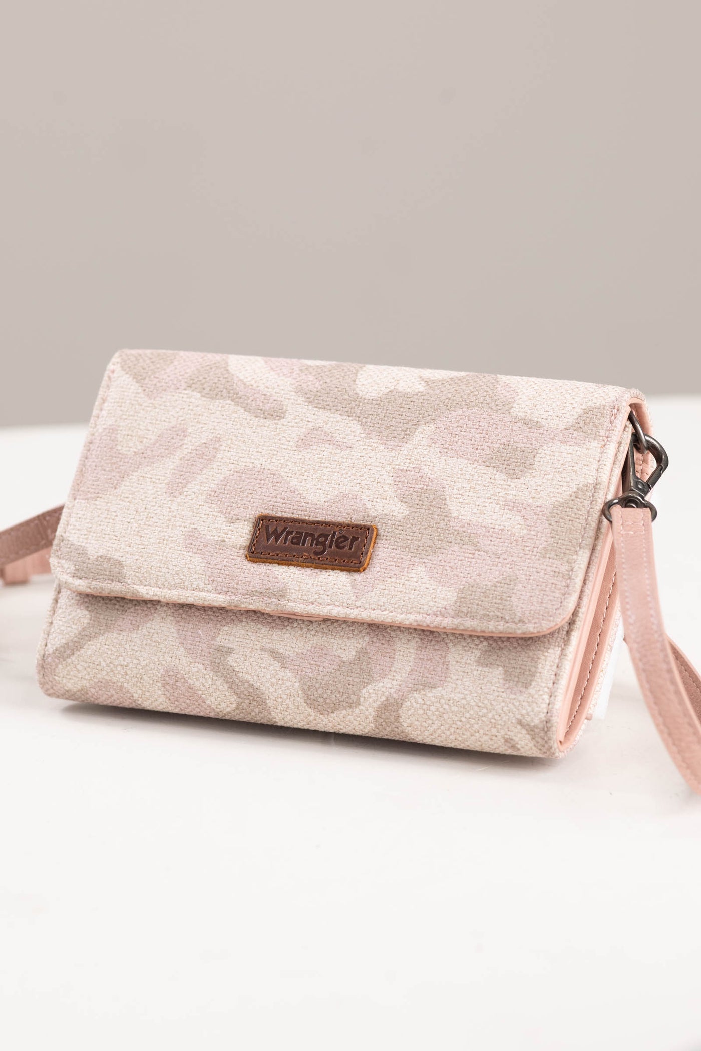 Crossbody Tri-Fold with Snap Closure