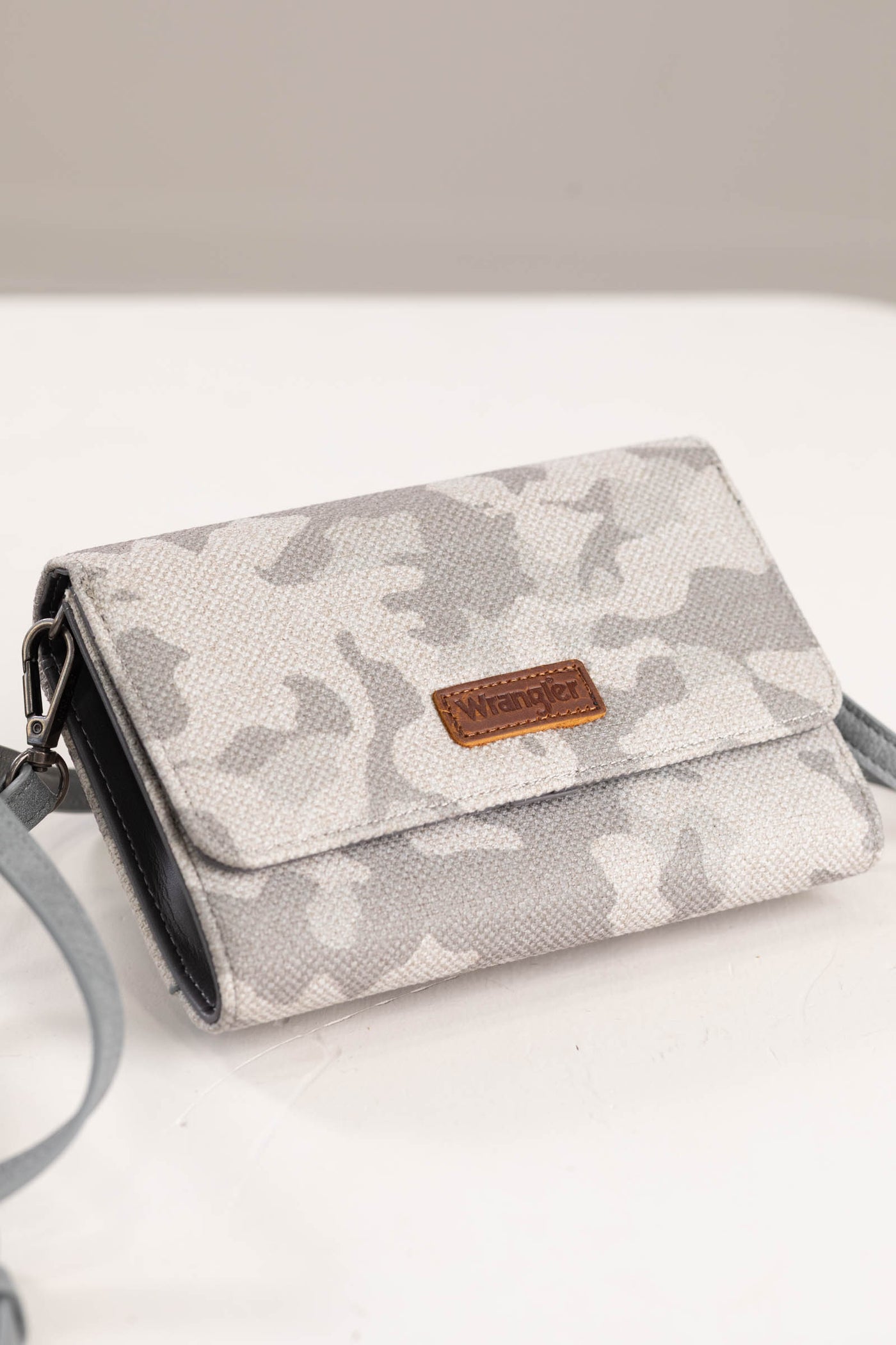 Crossbody Tri-Fold with Snap Closure